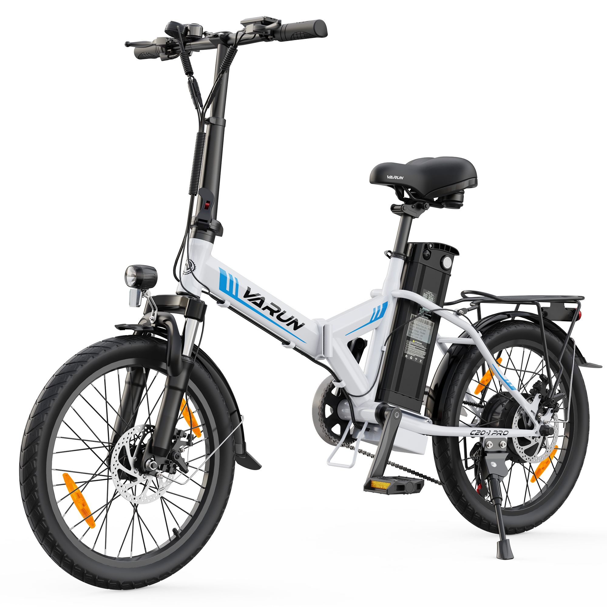 VARUN C20-1 PRO Faltbares E-Bike, 48 V, 13 Ah