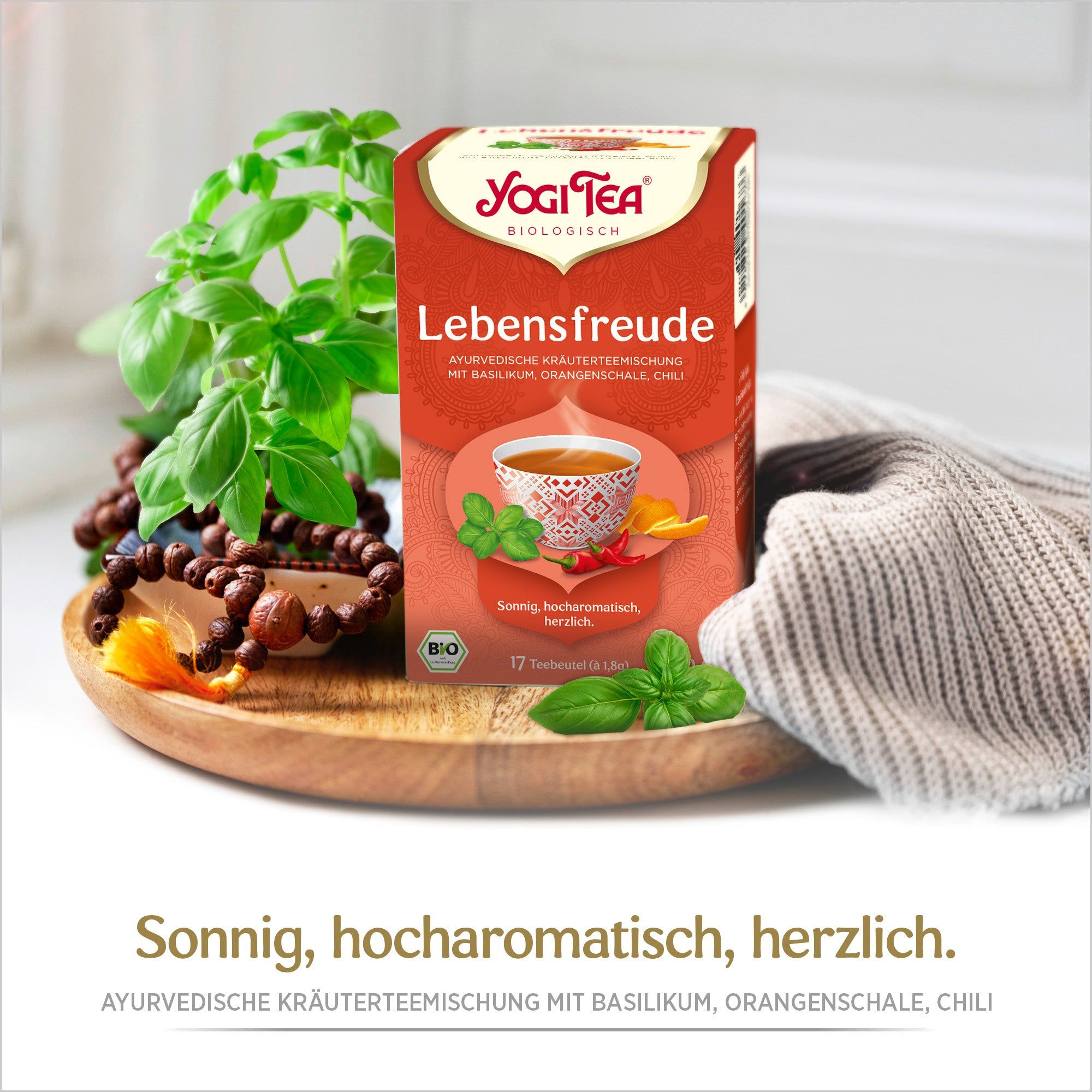 Yogi Tea - Lebensfreude Bio Kräutertee