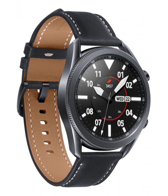 Pulsuhr / Tracker Samsung - SmartWatch - Samsung Galaxy 3 SM-R840 mystic black 45mm