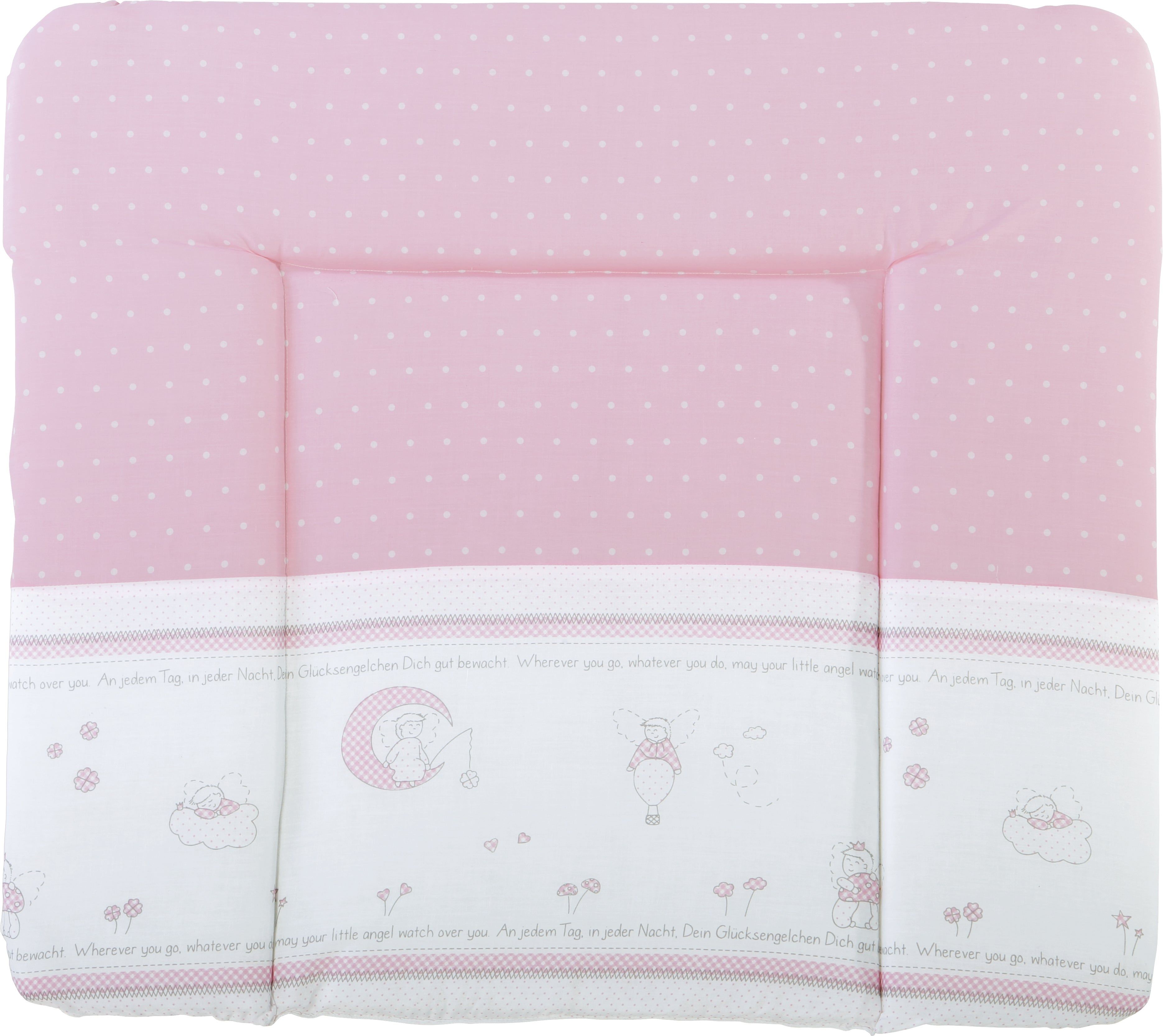 roba Wickelauflage soft "Glücksengel rosa"