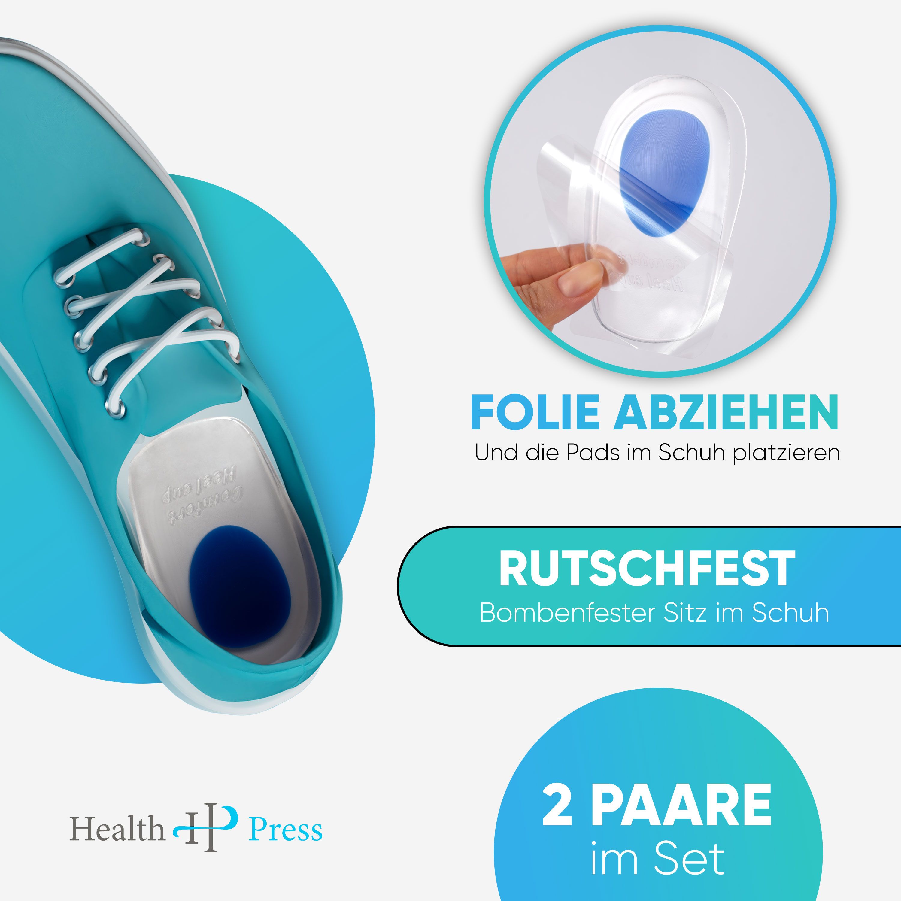 Health Press Fersenkissen