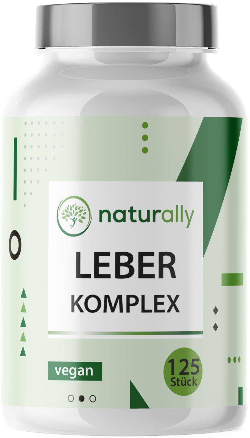 naturally Leber Komplex | mit Mariendistel, Artischocke, Löwenzahn, Cholin, Desmodium