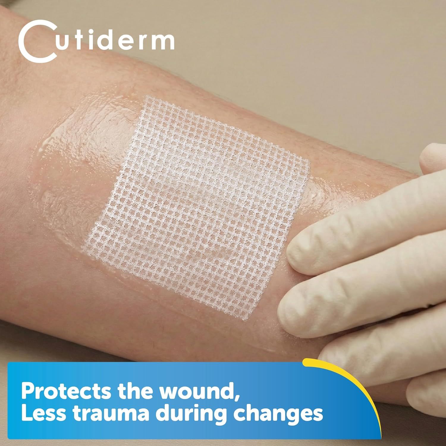 Cutiderm sterile Paraffingaze-Kompresse 5 cm x 5 cm