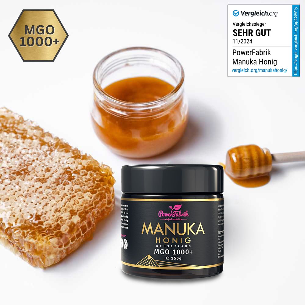 PowerFabrik Manuka Honig, MGO 1000+