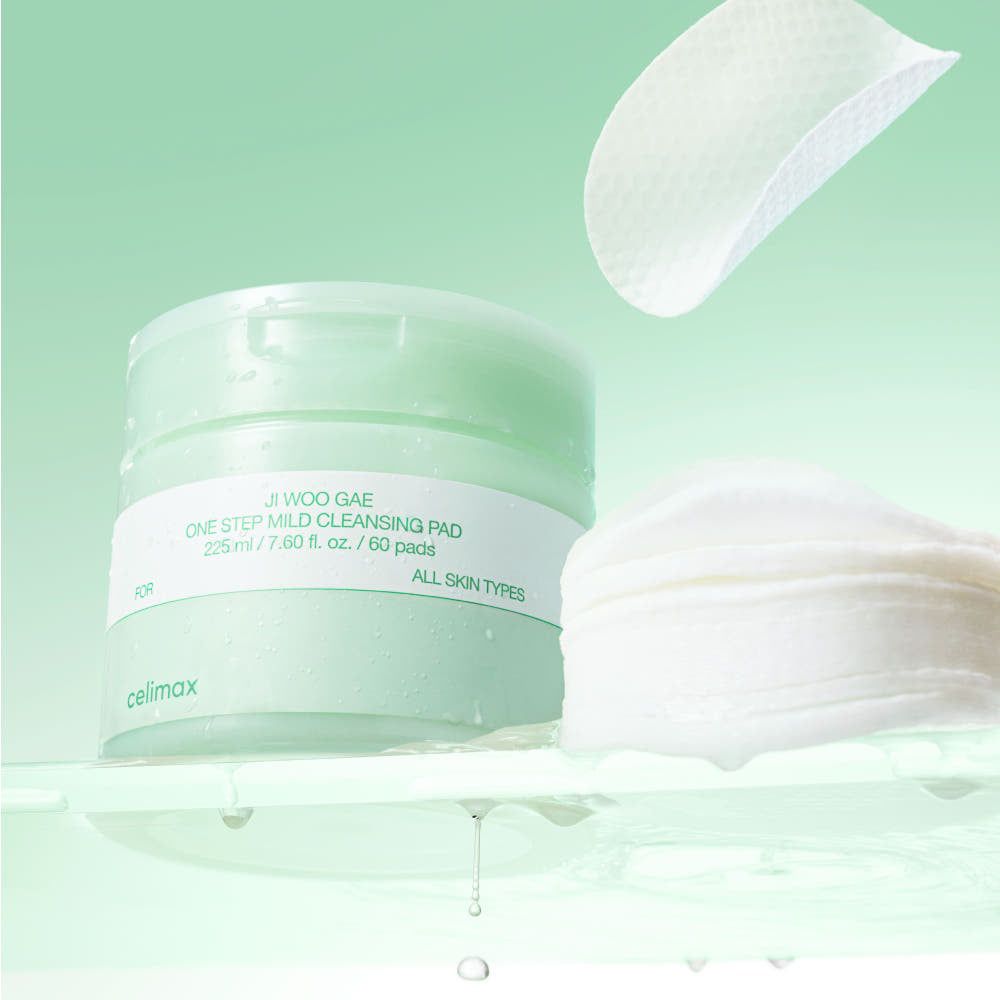 CELIMAX Ji Woo Gae One-Step milde Reinigungspads – sanfte Reinigung in einem Schritt