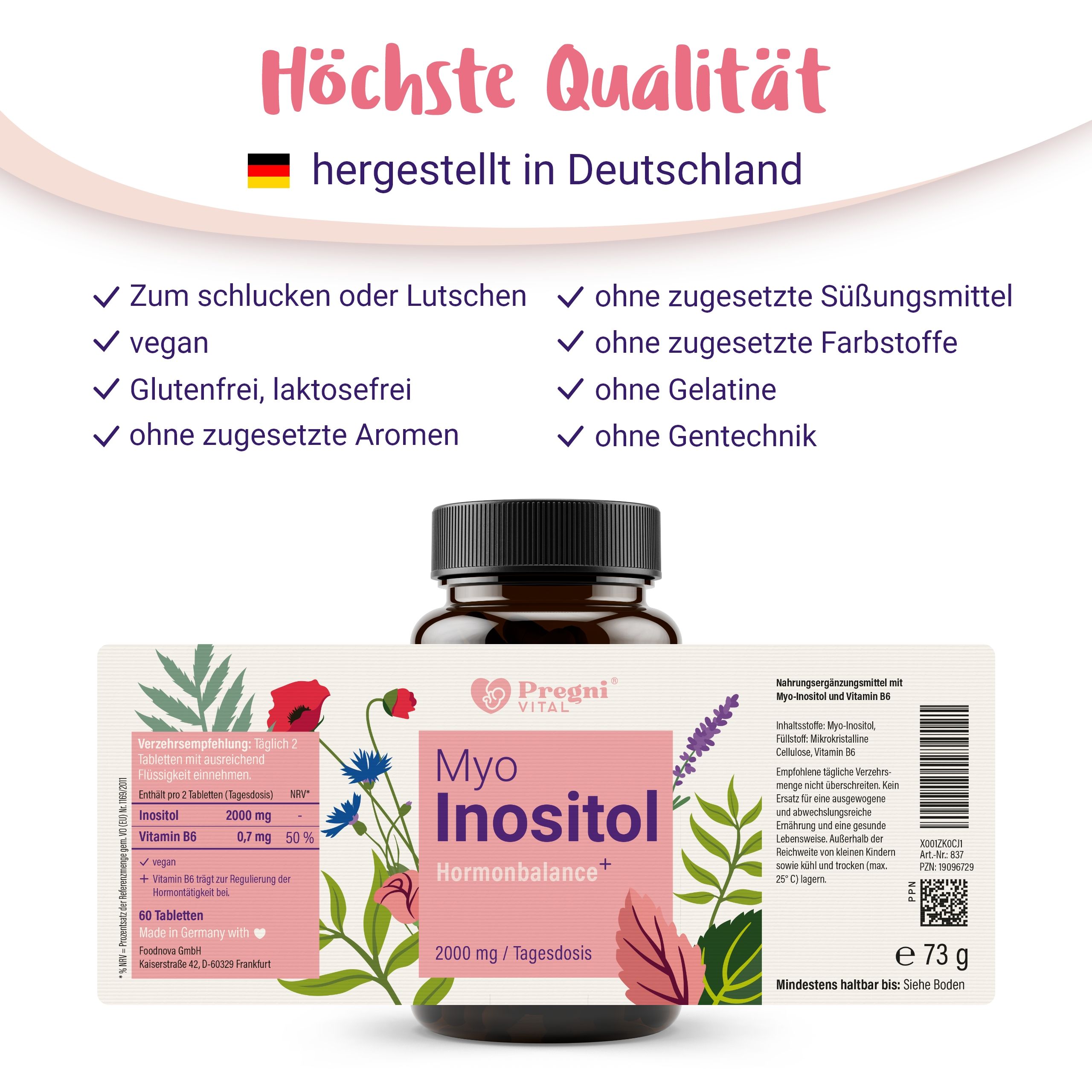 Myo-Inositol - von PregniVital®