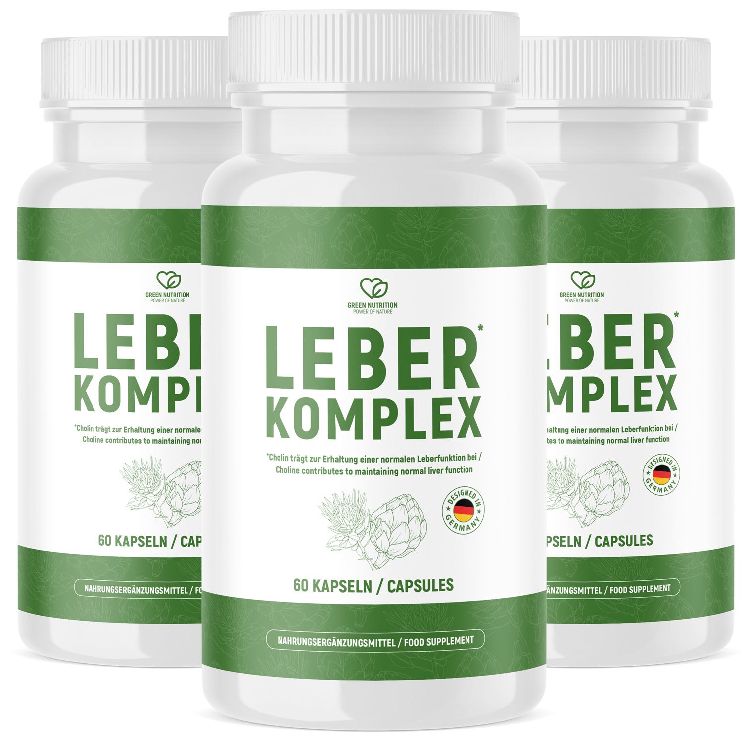 Green Nutrition Leber Komplex Daily Kapseln