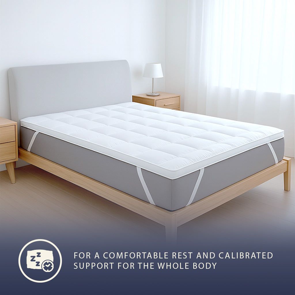 The White Stone Topper 90x190 cm aus 800 g/m²
