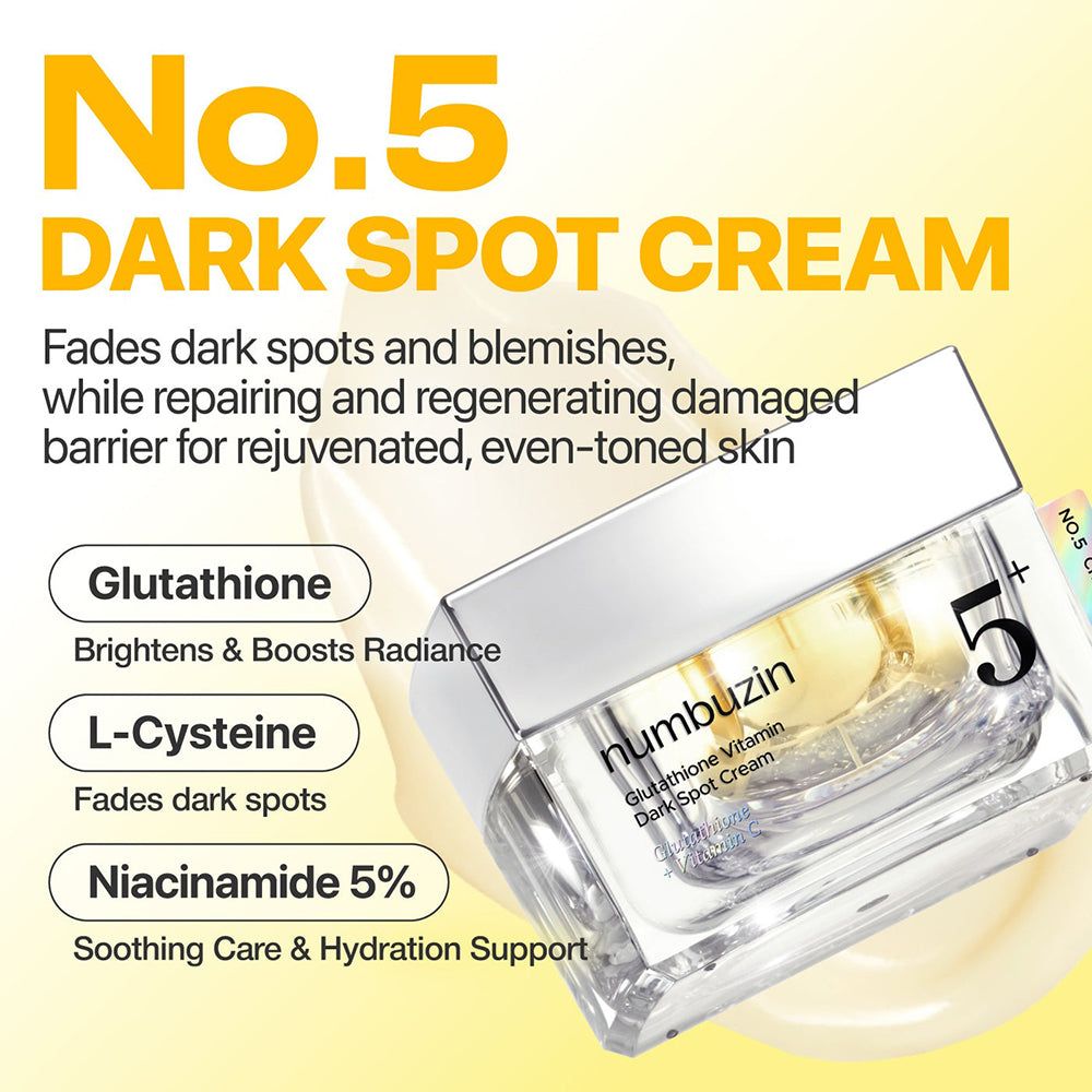 NUMBUZIN Nr.5 Vitamin Glutathione Dark Spot Laser Creme