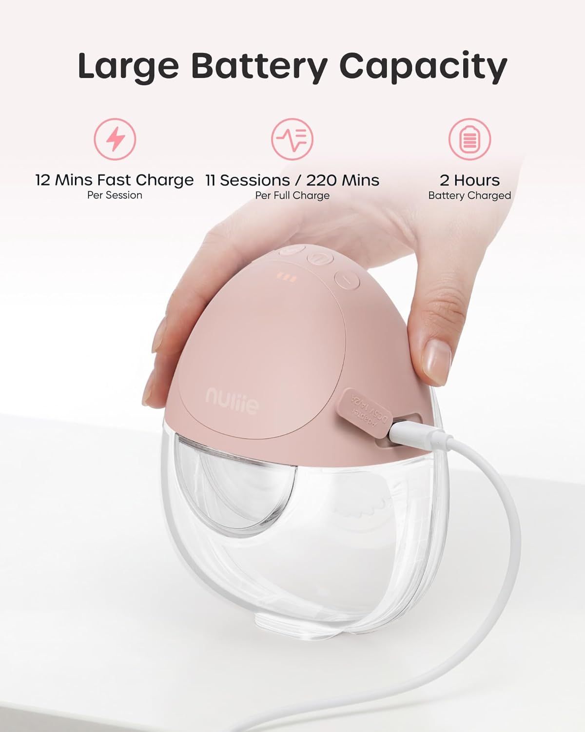 Nuliie JoyFlow Air Milchpumpe Elektrisch