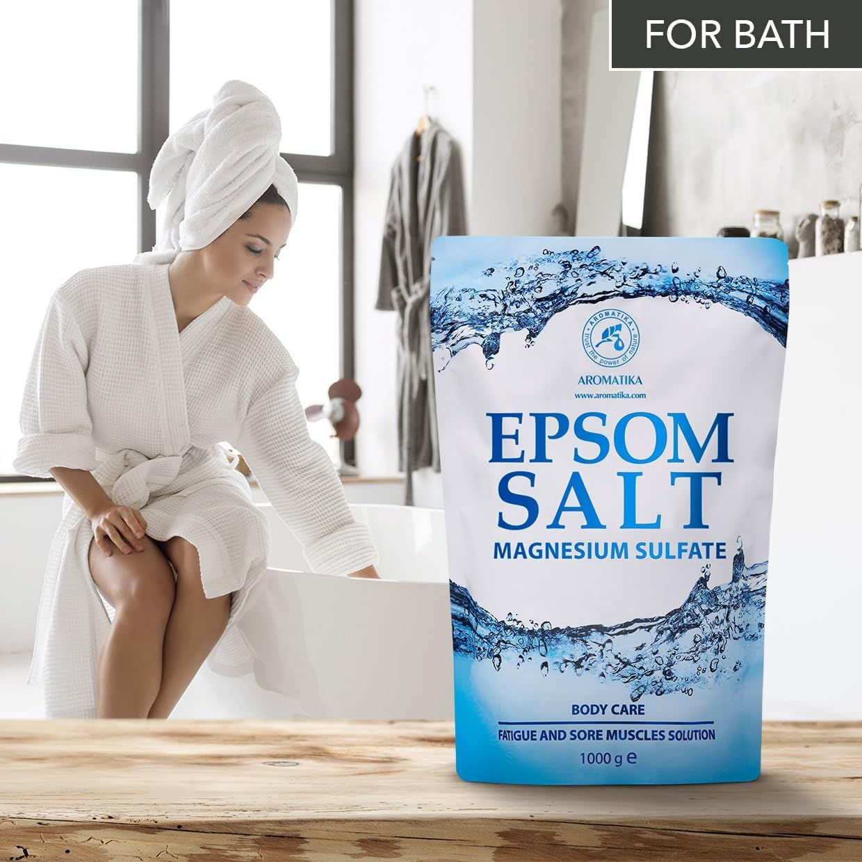 AROMATIKA  Epsom Salz Badesalz