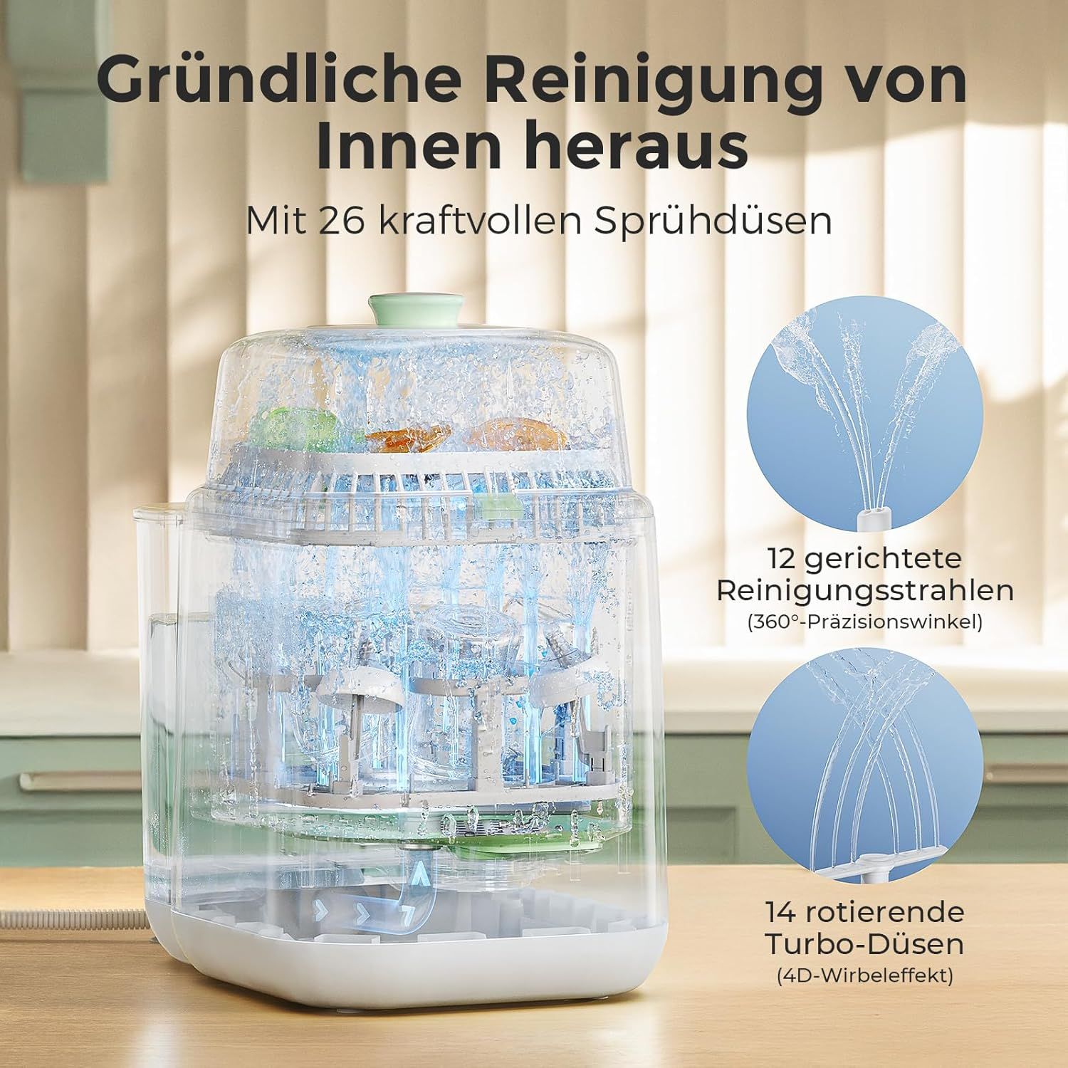 Momcozy KleanPal Pro All-in-One Flaschenreiniger