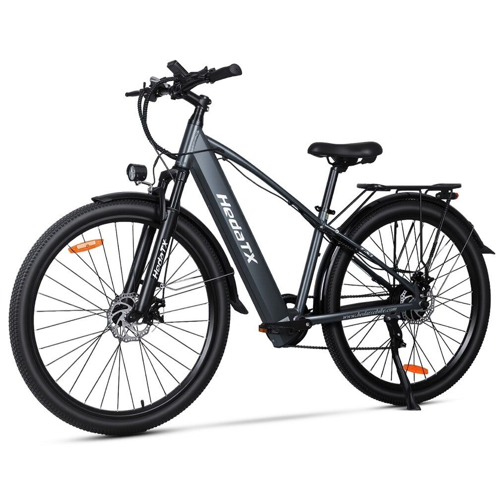 HedaTX TX1 Elektrofahrrad, 48 V, 16 Ah, herausnehmbarer Akku, 74 x 5,3 cm (29 x 2,1 Zoll)