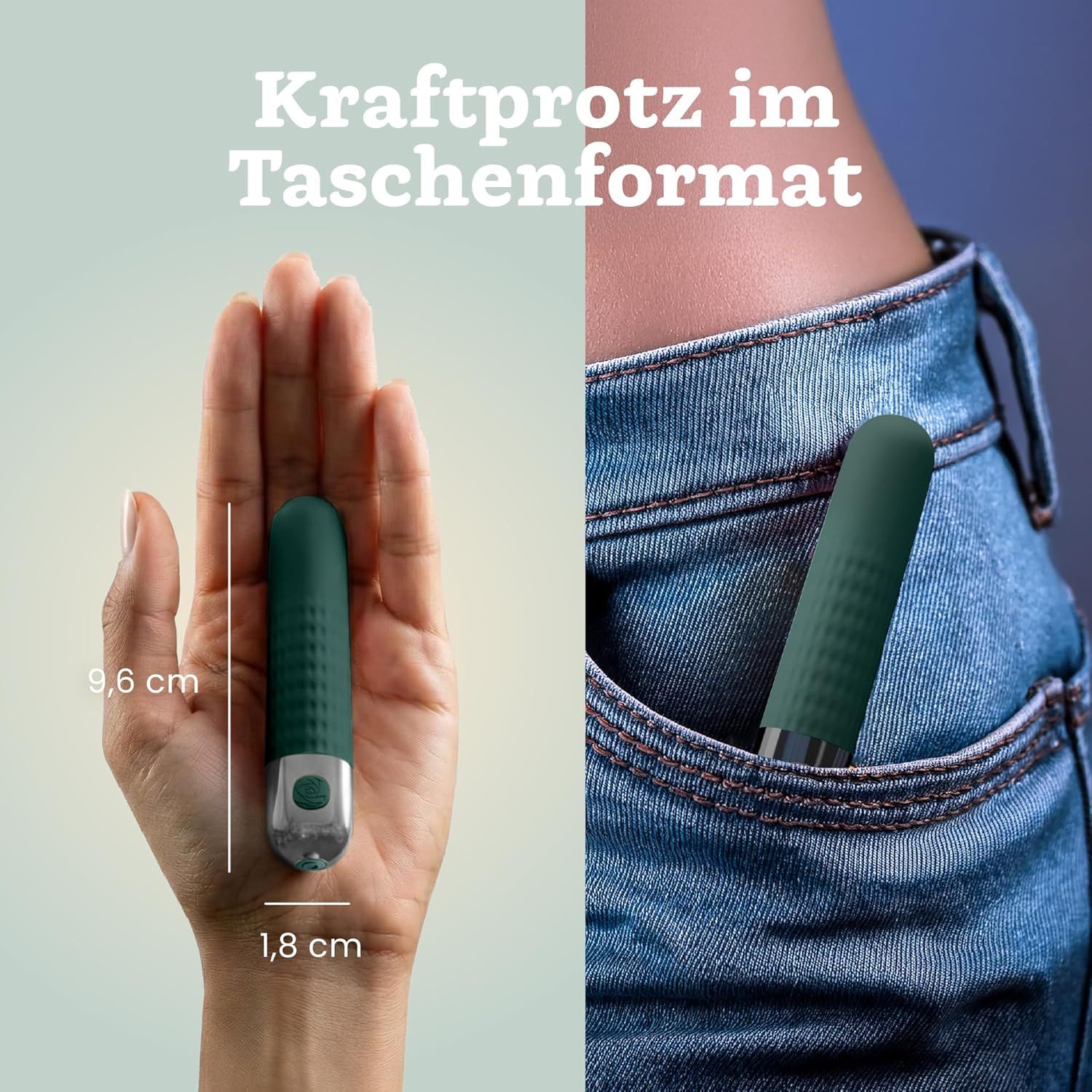 Oliver James Bullet Vibrator Grün