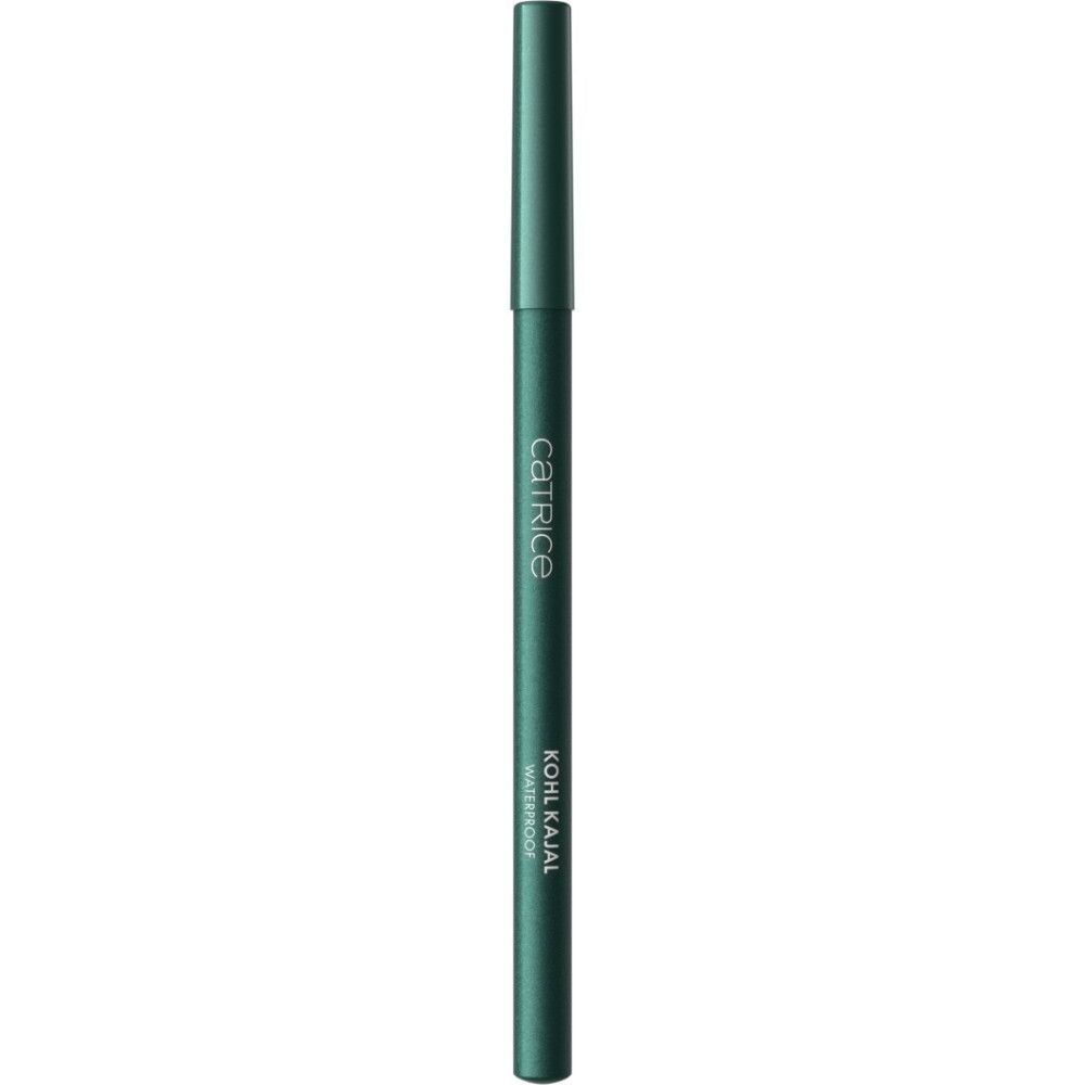 Grüner Kajalstift. Aufschrift: Catrice, Kohl Kajal Waterproof.