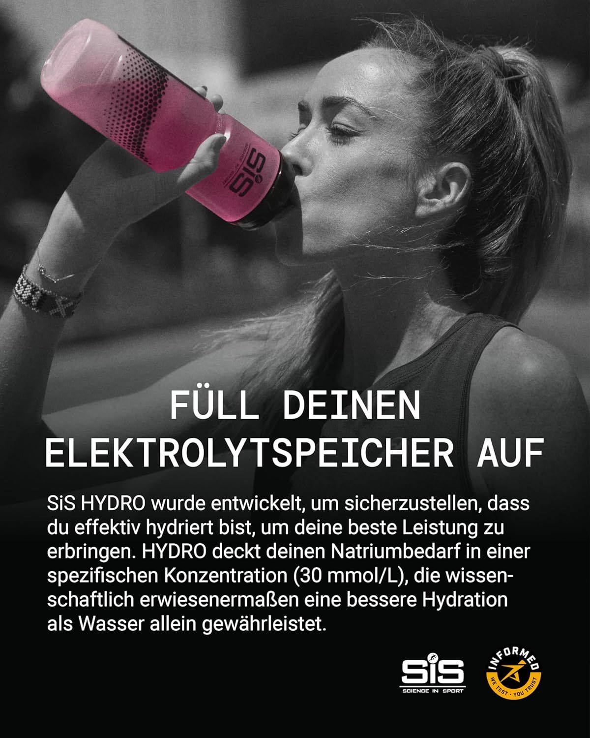 Science in Sport HYDRO Tabletten Pink Grapefruit