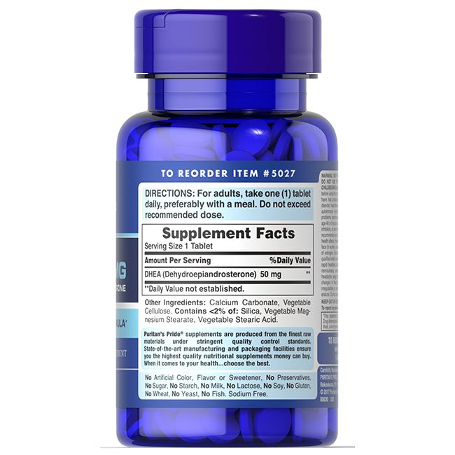 Puritan's Pride DHEA 50 mg