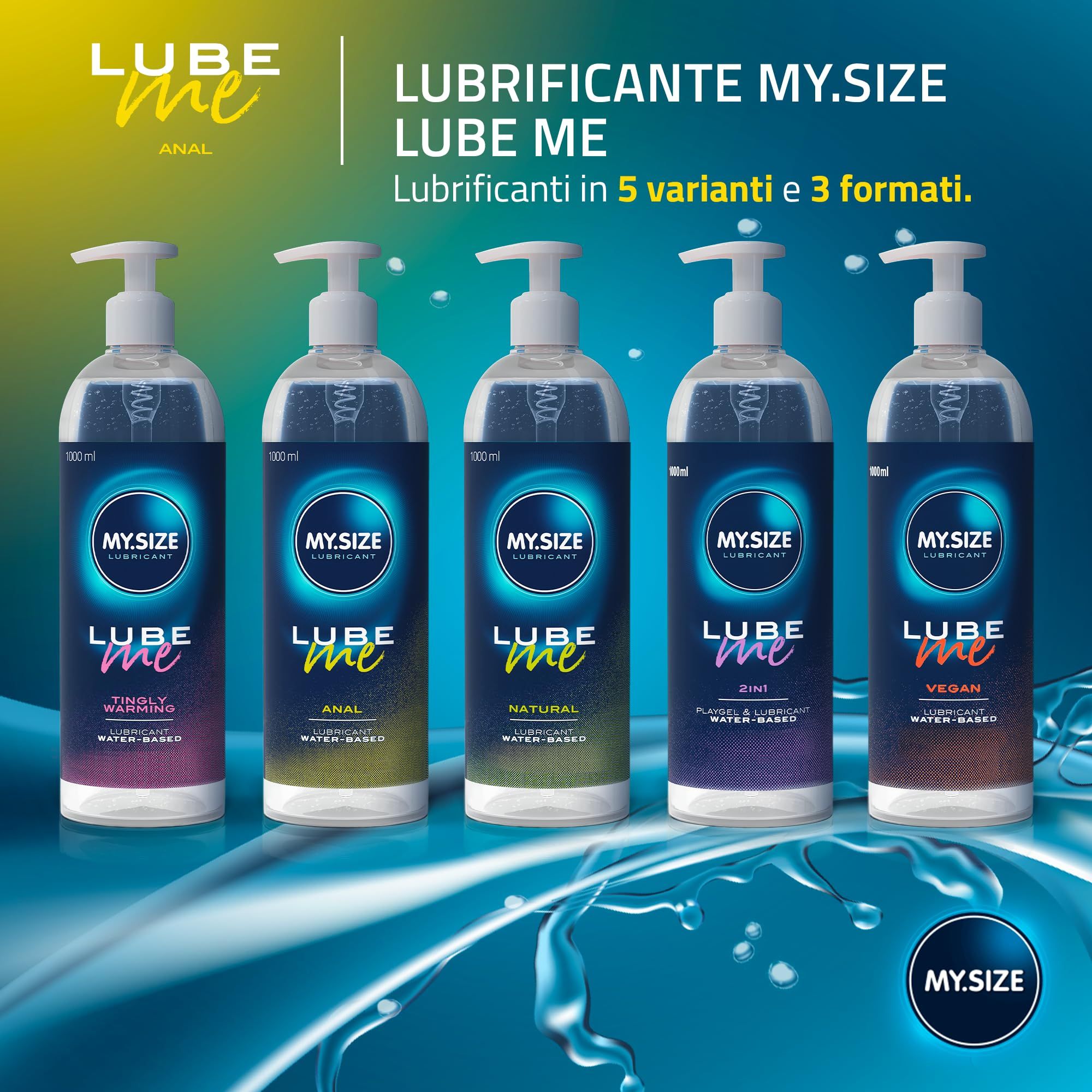 MY.SIZE Lube Me Premium Gleitgel Anal