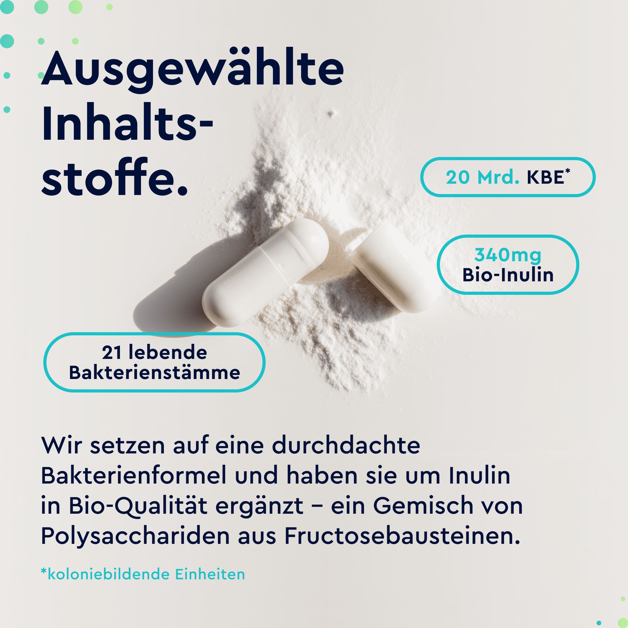 gloryfeel® Bio Probivia Bakterienkulturen Kapseln