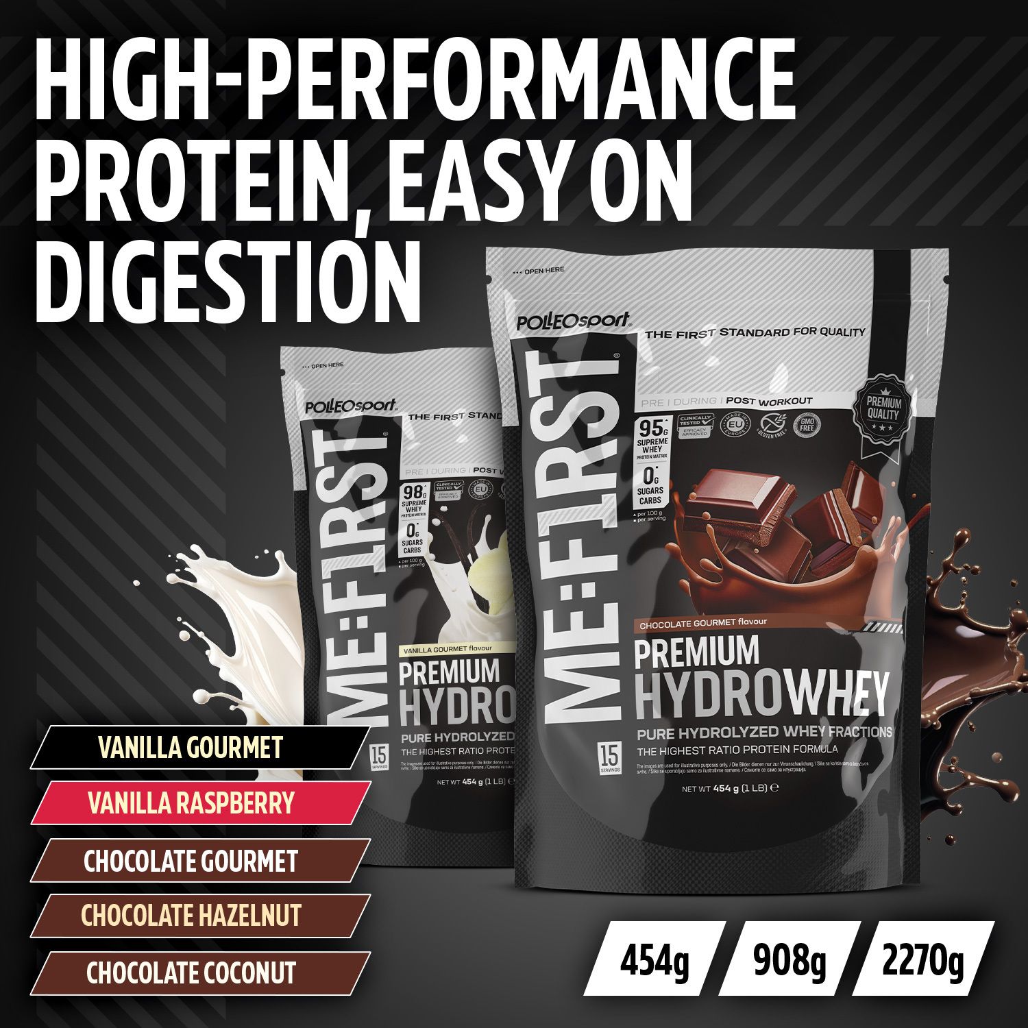 Polleo Me:First Premium Hydrowhey