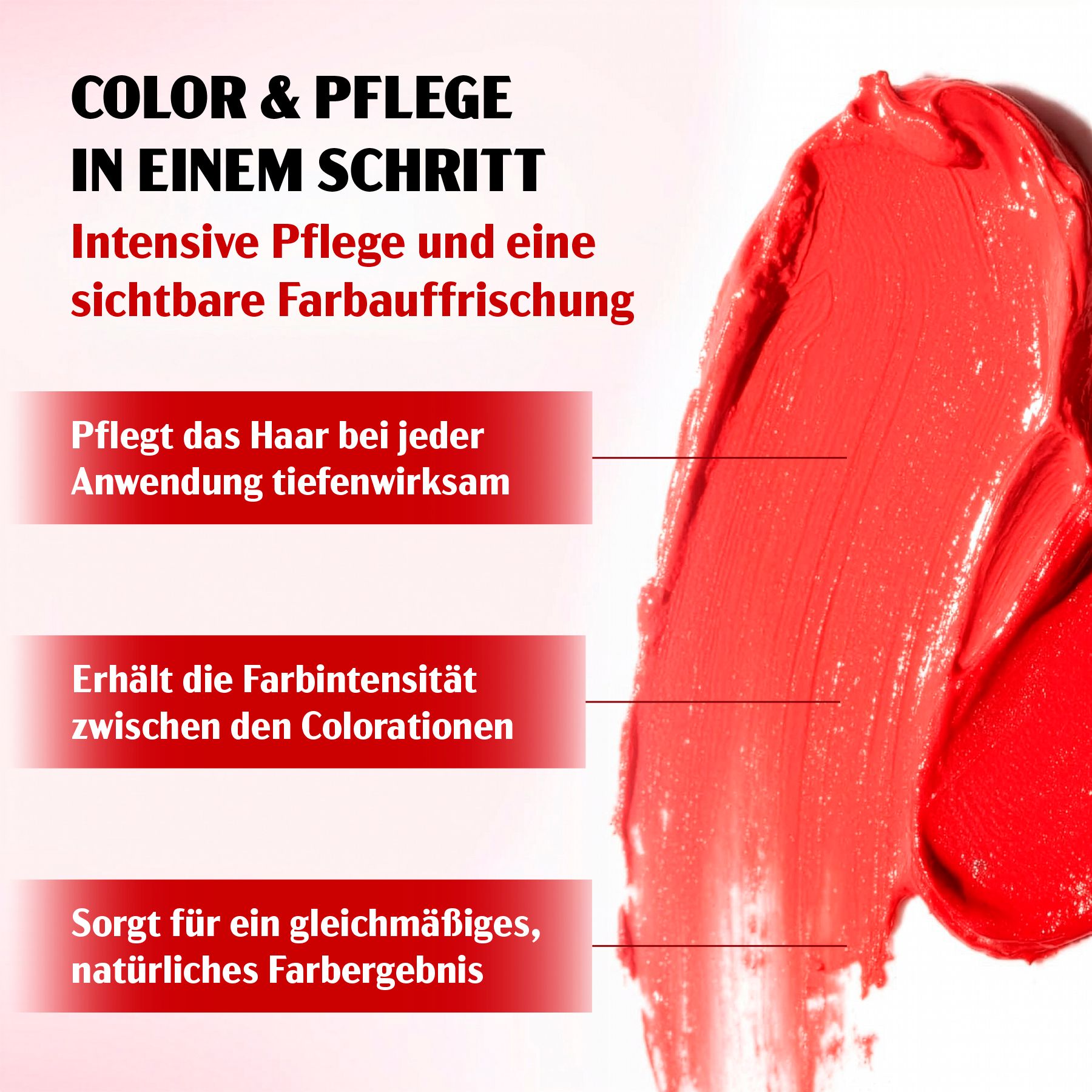 KARSEELL Haarmaske Rote Farbschutz Farbauffrischung Coloriertes Haar