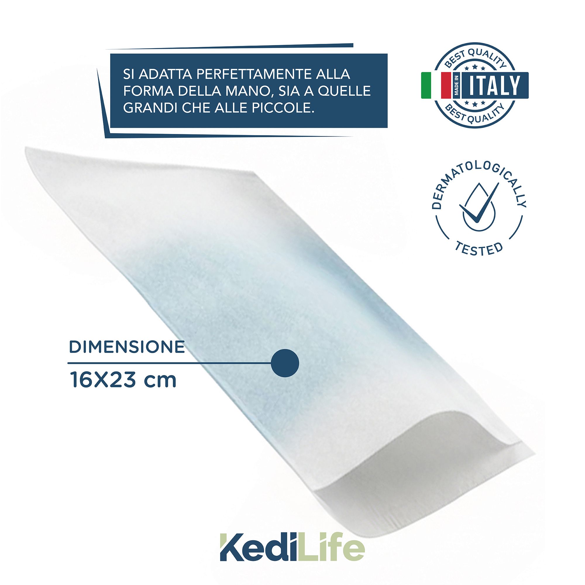 Einweg-Waschhandschuhe mit Seife KediLife