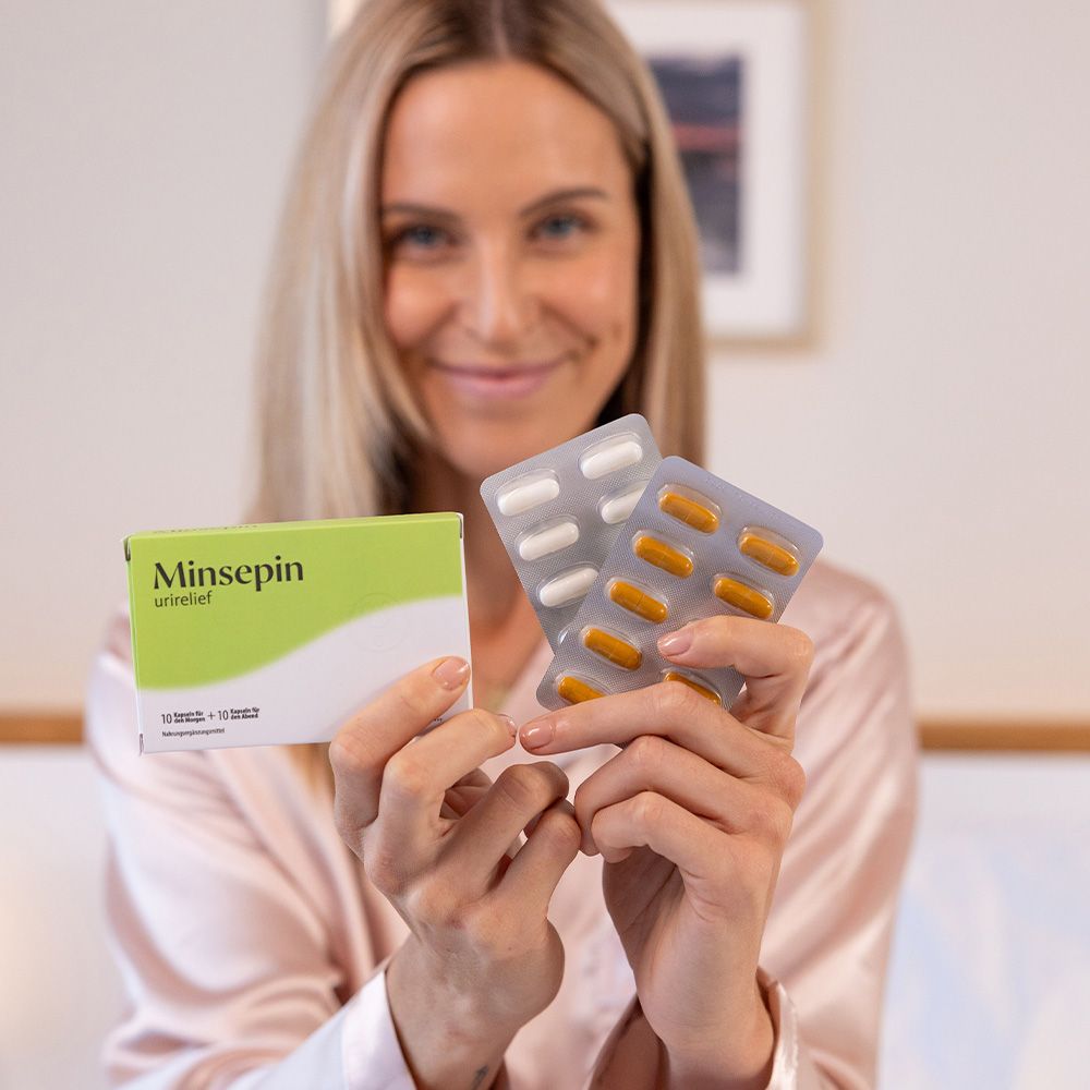 MINSEPIN URIRELIEF bei Harnwegsbeschwerden