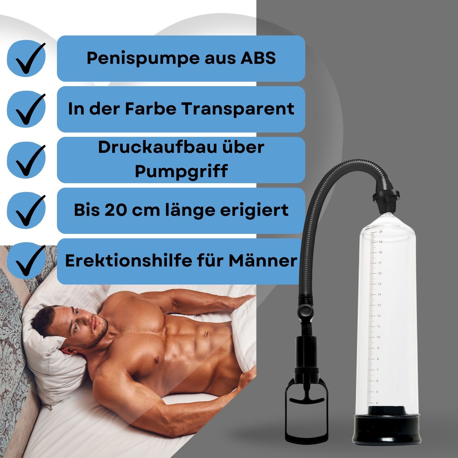 Lovelyness - Penispumpe mit Pumpball