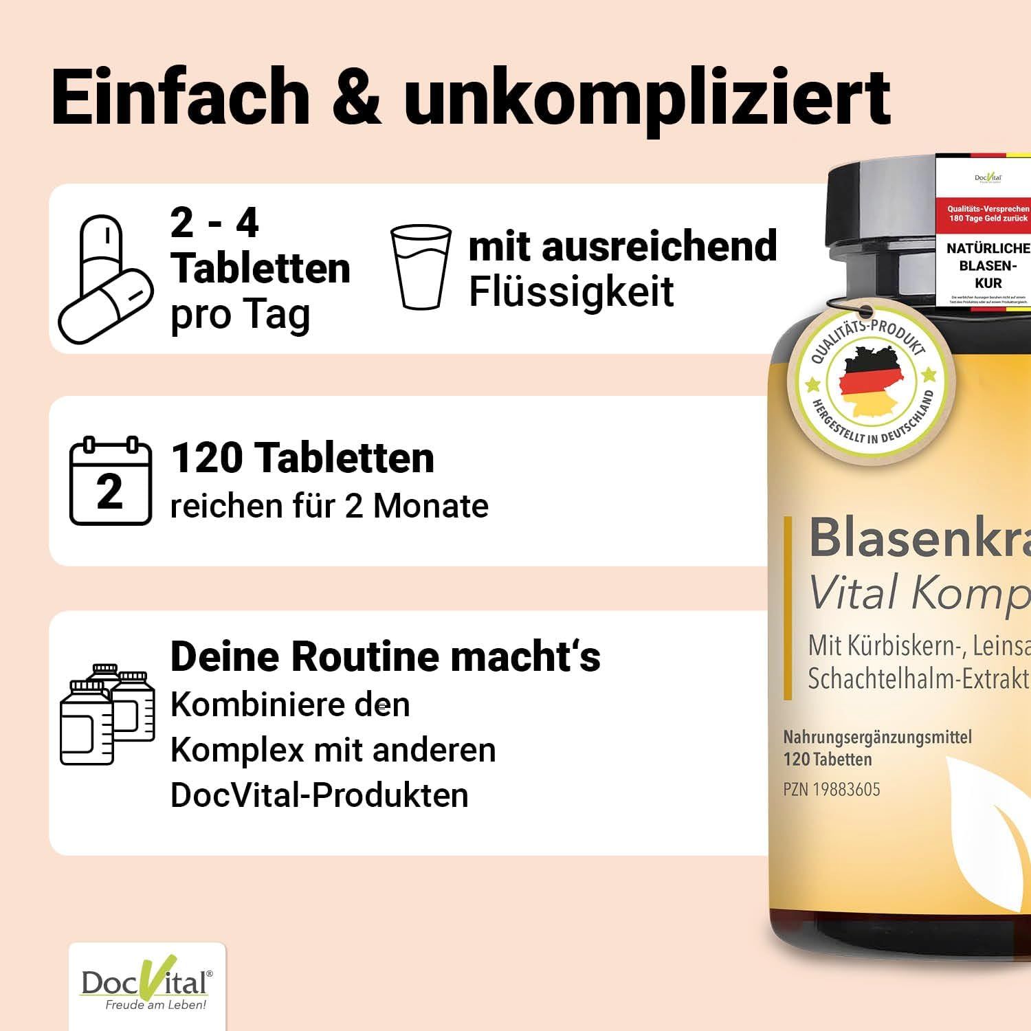 DocVital Blasenkraft Tabletten