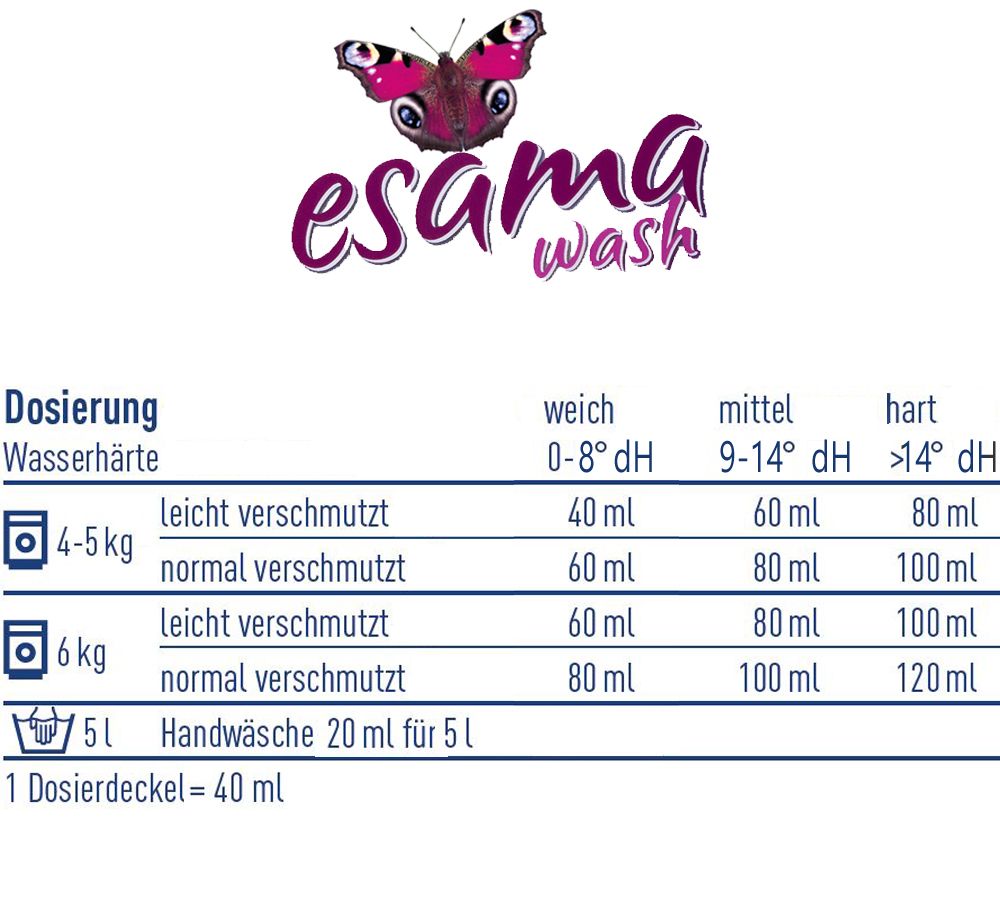 Esama Daunenwaschmittel