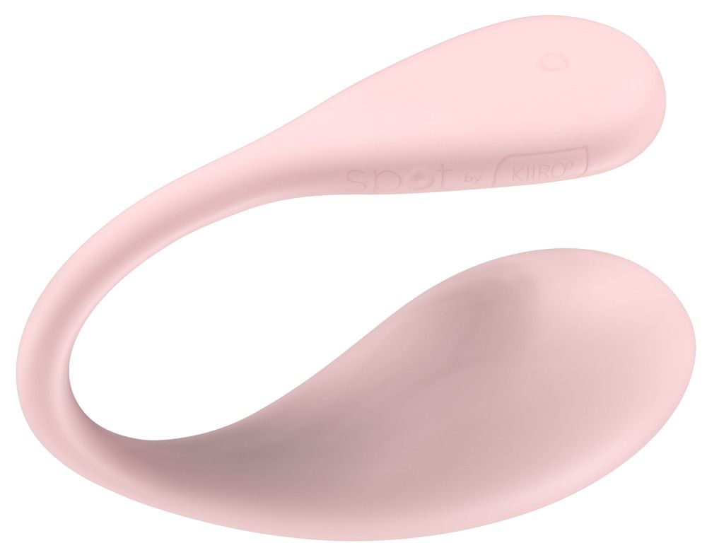 Rosa Auflegvibrator, ohne sichtbare Lichter oder Markierungen.