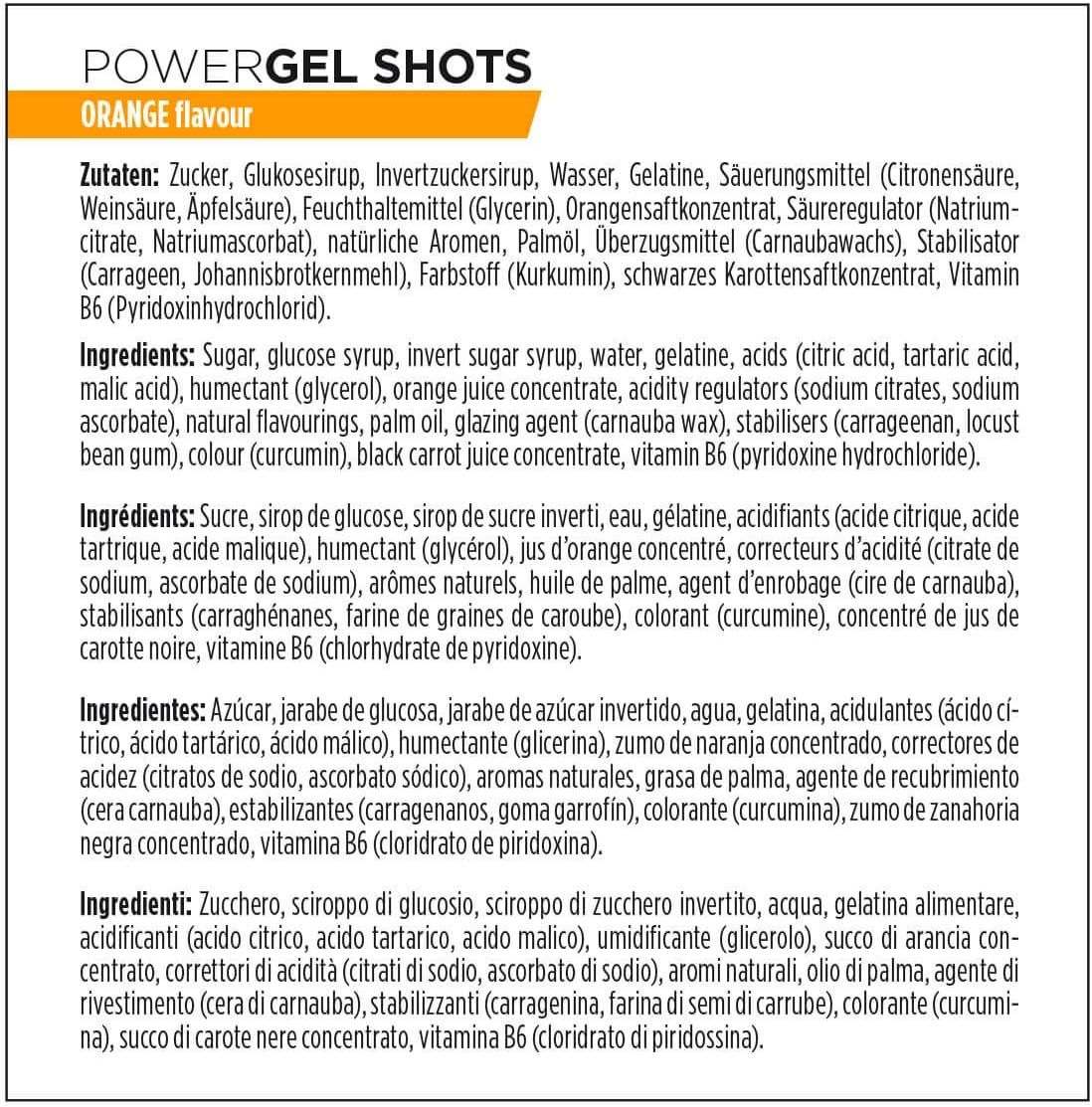 Powerbar PowerGel Shots Orange