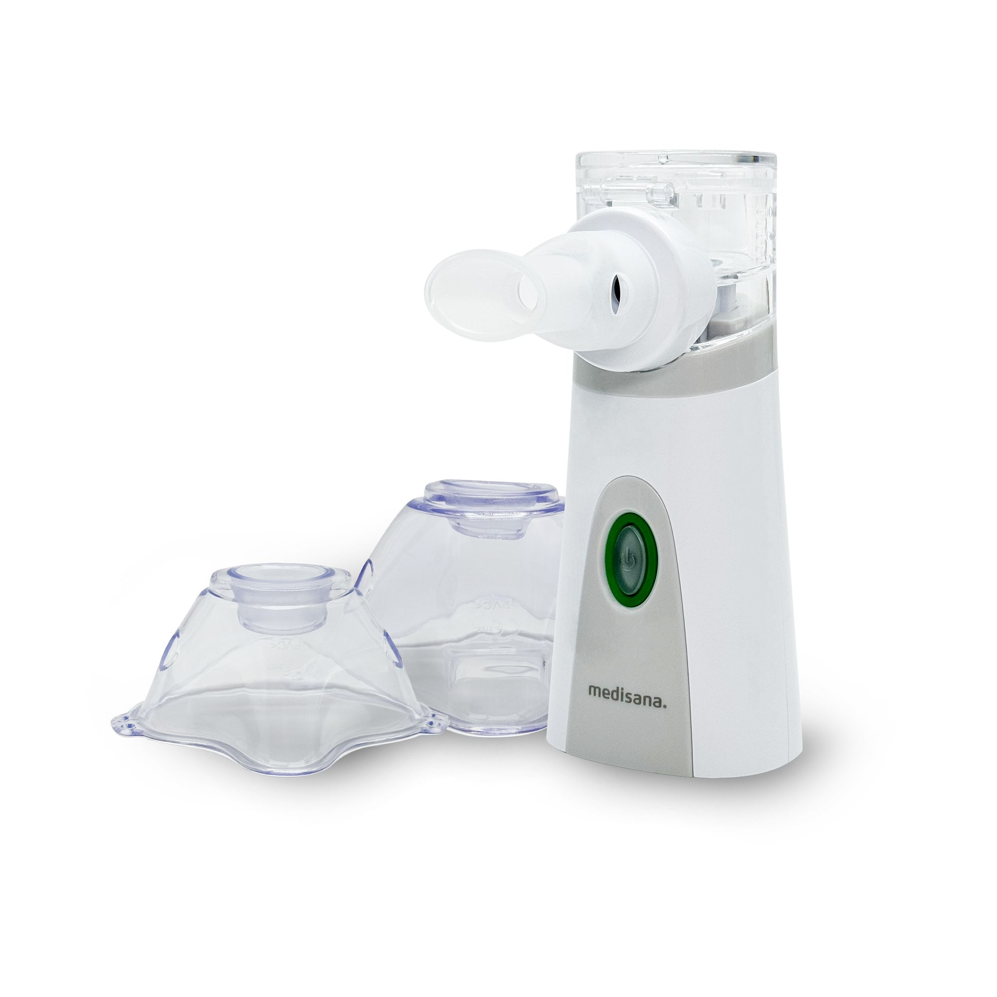 Medisana IN 515 Inhalator mit Masken und Mundstück.