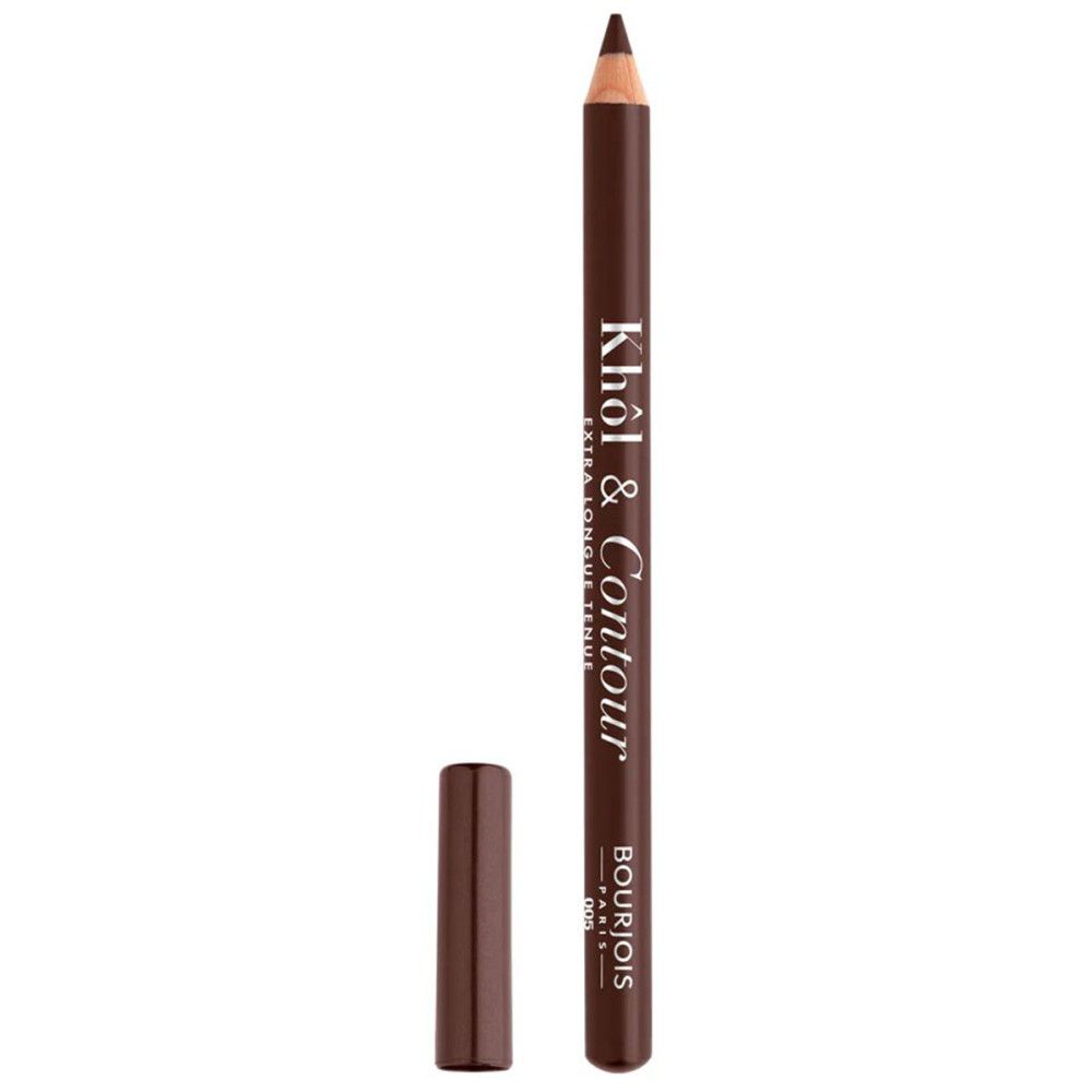 Brauner Kajalstift mit Kappe, Bourjois Khôl & Contour 005.