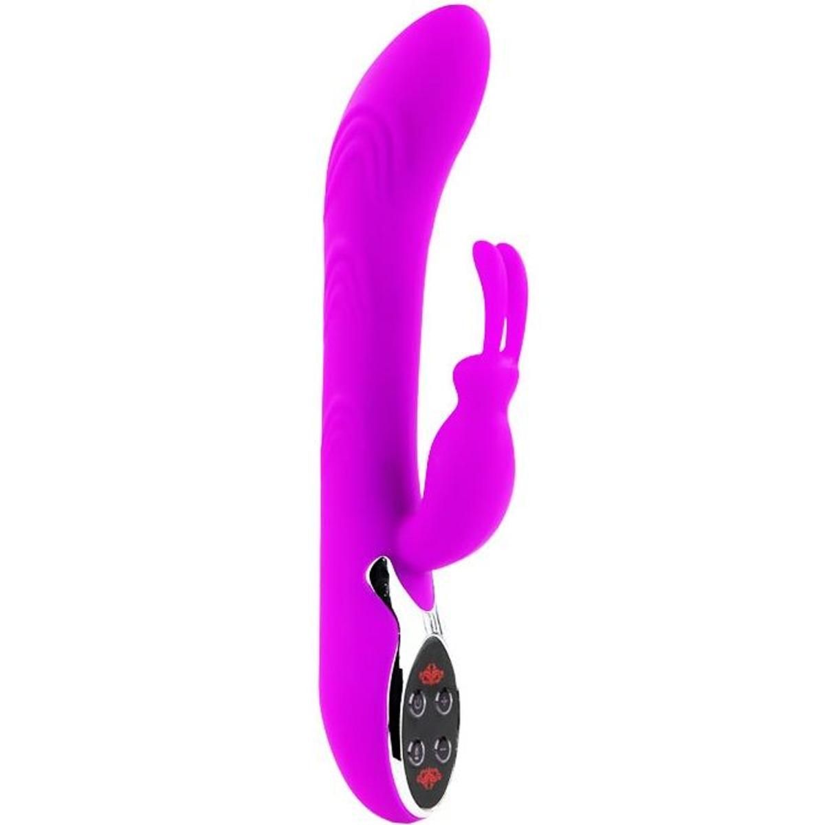 Smarter Rabbitvibrator mit Temperaturfunktion | 10 Vibrationsmodi, flüsterleise | Pretty Love