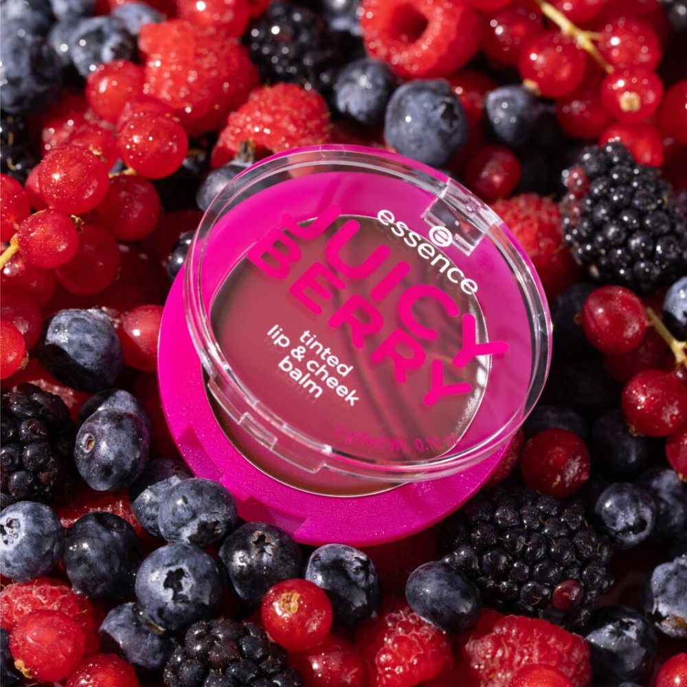 Essence - Juicy Berry Tönender Lippen- & Wangenbalsam