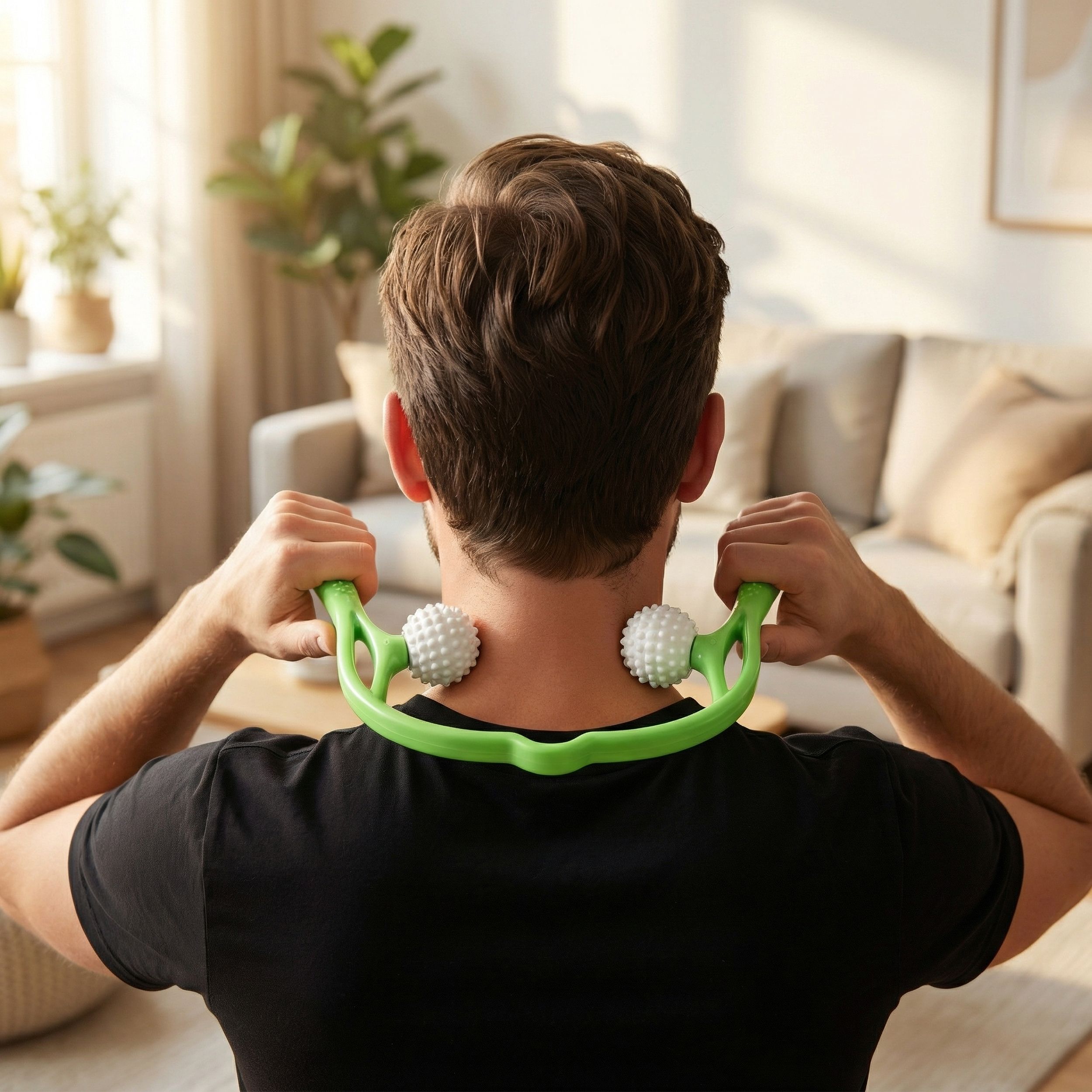 Massagebox – Nackenmassagegerät & 360°-Massagerolle zur Muskelregeneration