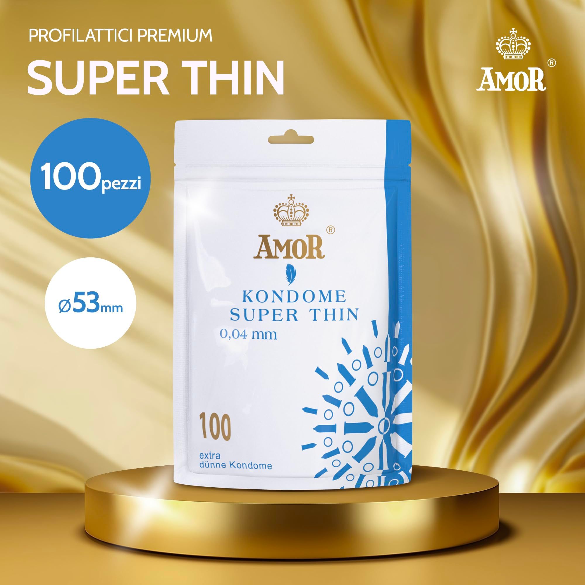 AMOR Super Thin Kondome 53mm