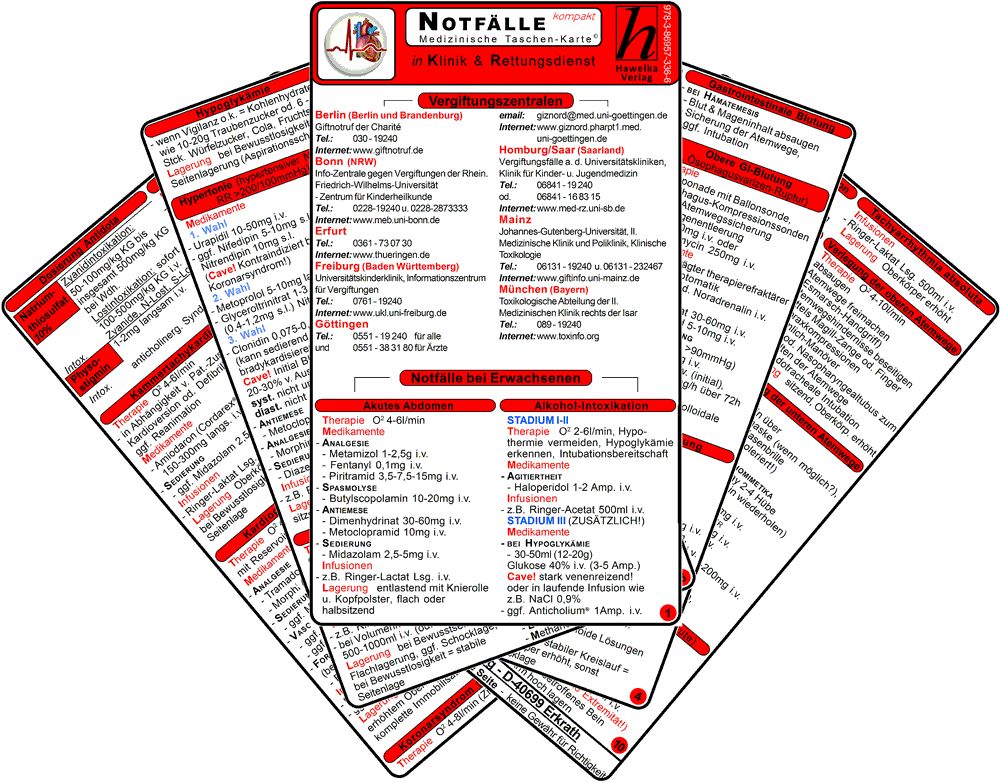 Notfälle "kompakt" in Klinik & Rettungsdienst