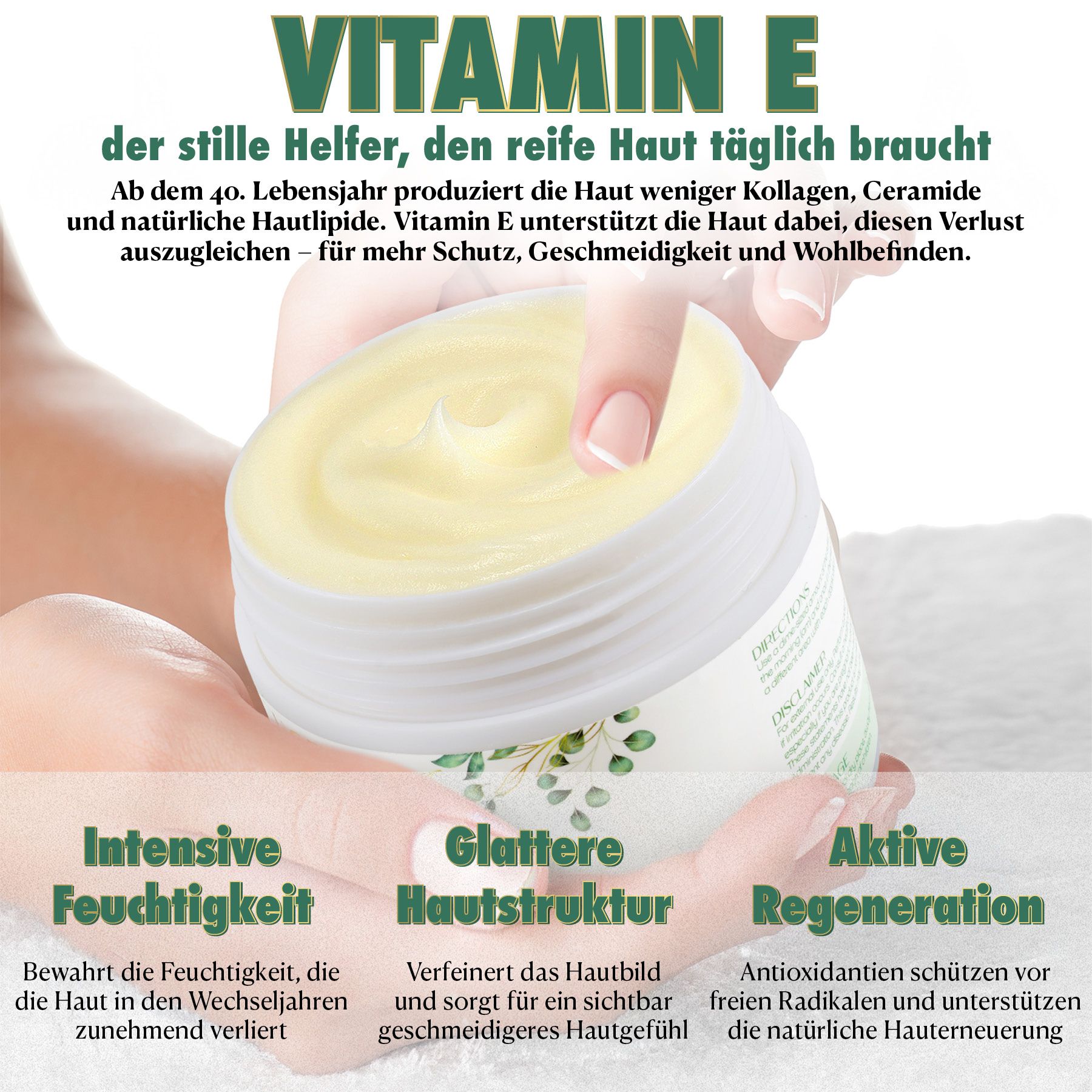 P-Beauty Tagescreme Wild Yam Cream Yamswurzel Damen Hautcreme Hormonhaushalt