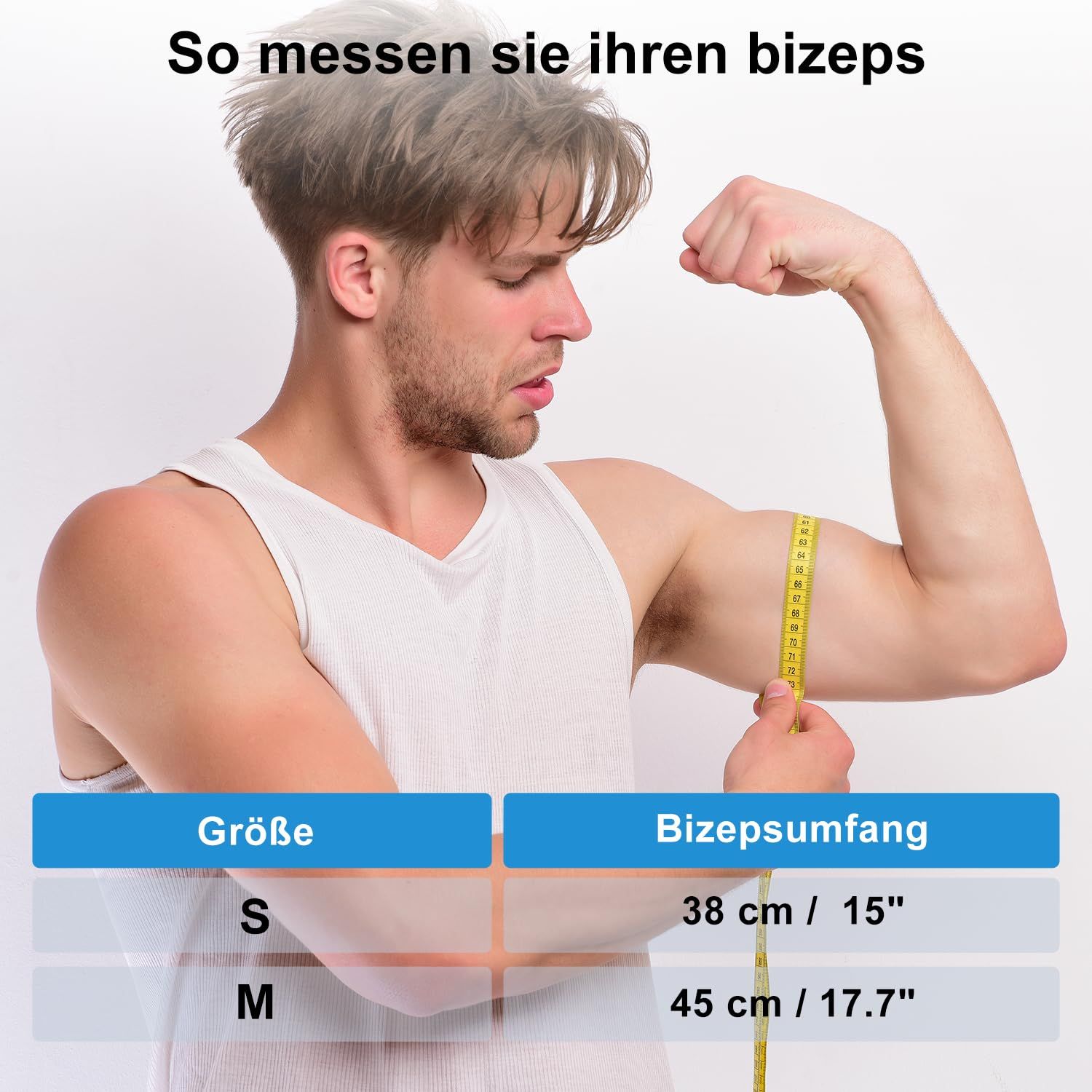 Anwendungsbeispiele für Ellenbogenbandagen: Tennis, Pickleball, Fitnessstudio, Alltagsnutzung.