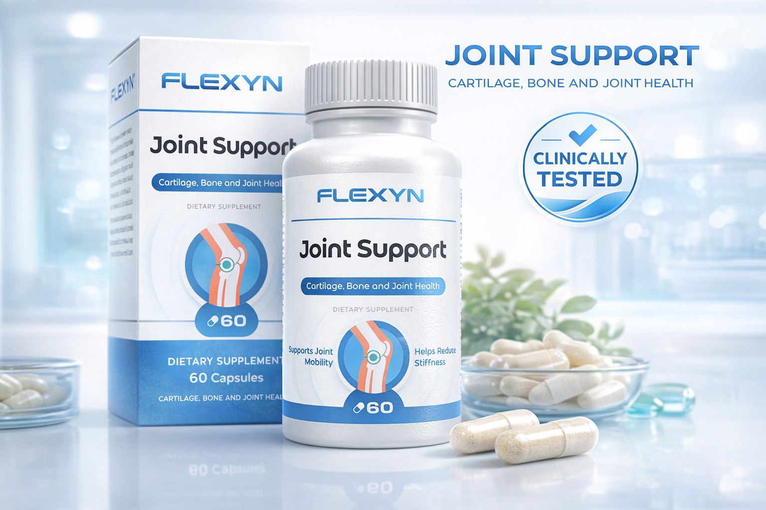 Flexyn Gelenkunterstützung | Nahrungsergänzungsmittel
