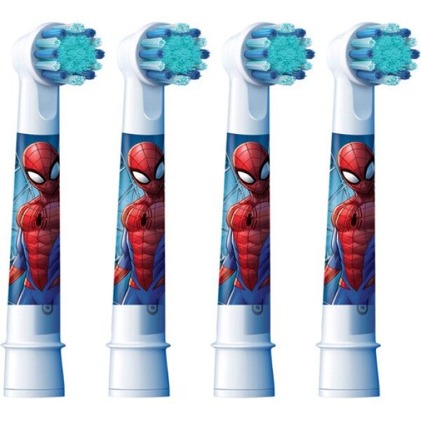 Oral-B AUFSTECKBÖRSTEN 4ER (KIDS SPIDERMAN)