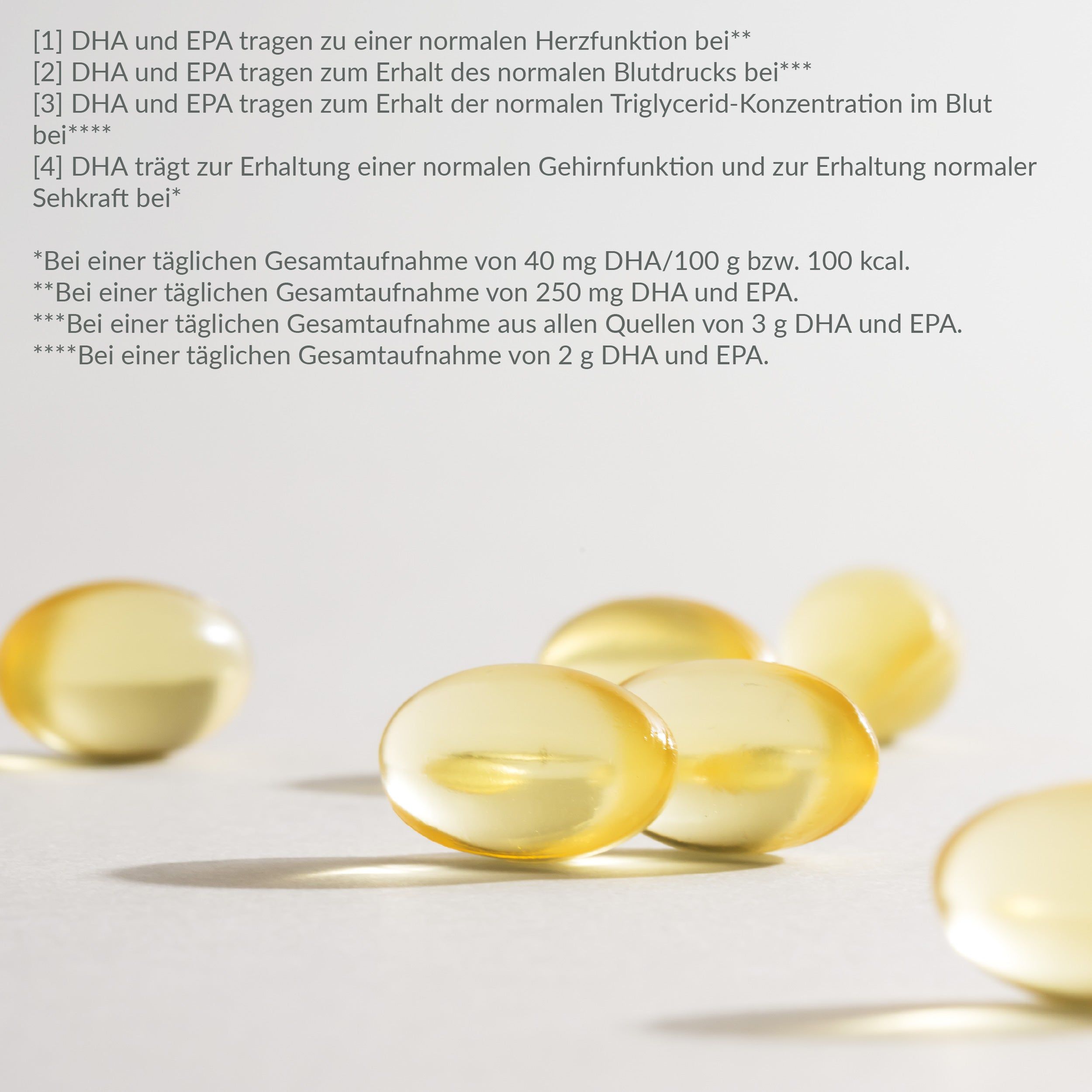 BitterLiebe Omega-3 Kapseln vegan, hochdosiert, Algenöl