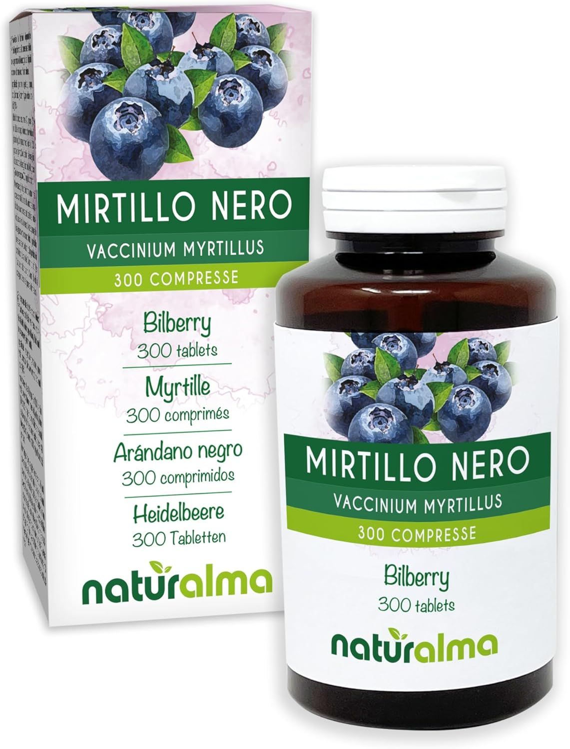 Naturalma Heidelbeere Vaccinium myrtillus Tabletten