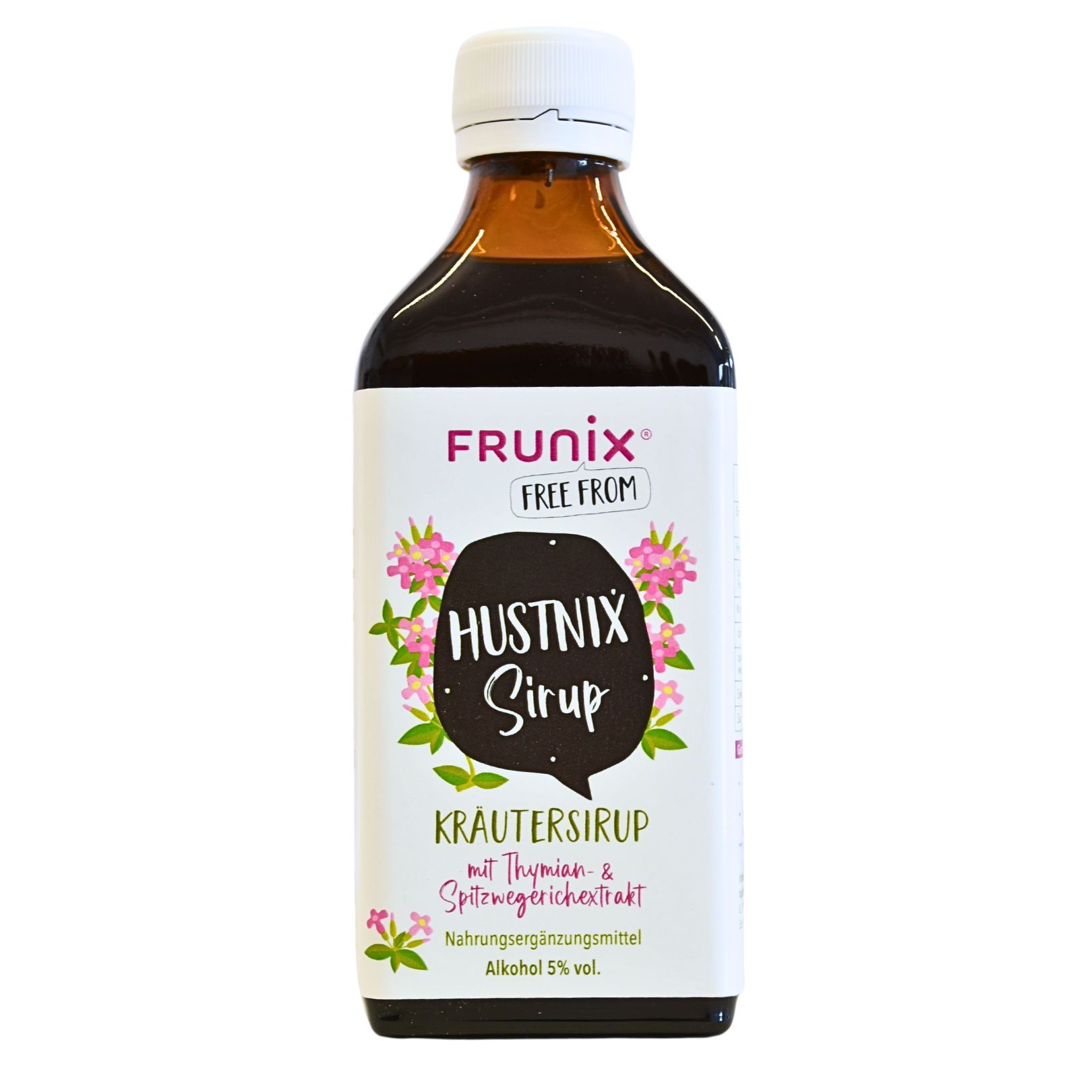 FRUNIX® Hustnix - Kräutersirup,  fructosefrei