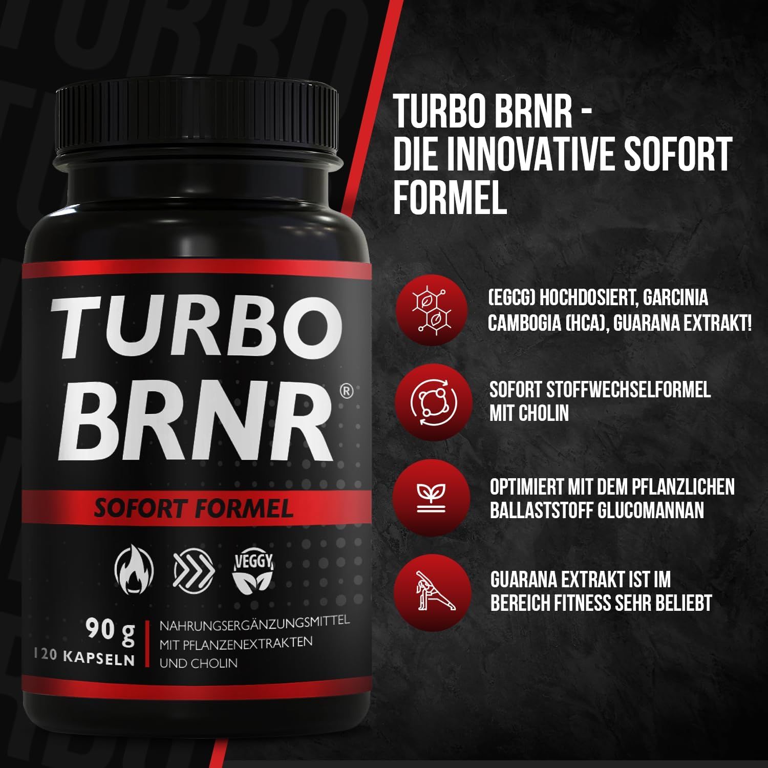 BRNR TURBO  Sofort Stoffwechsel