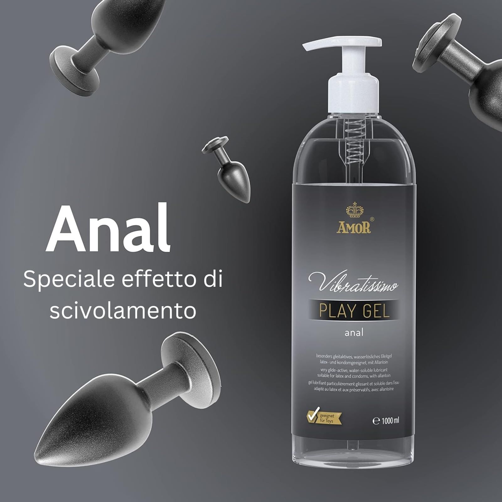 Vibratissimo Play Gel Anal