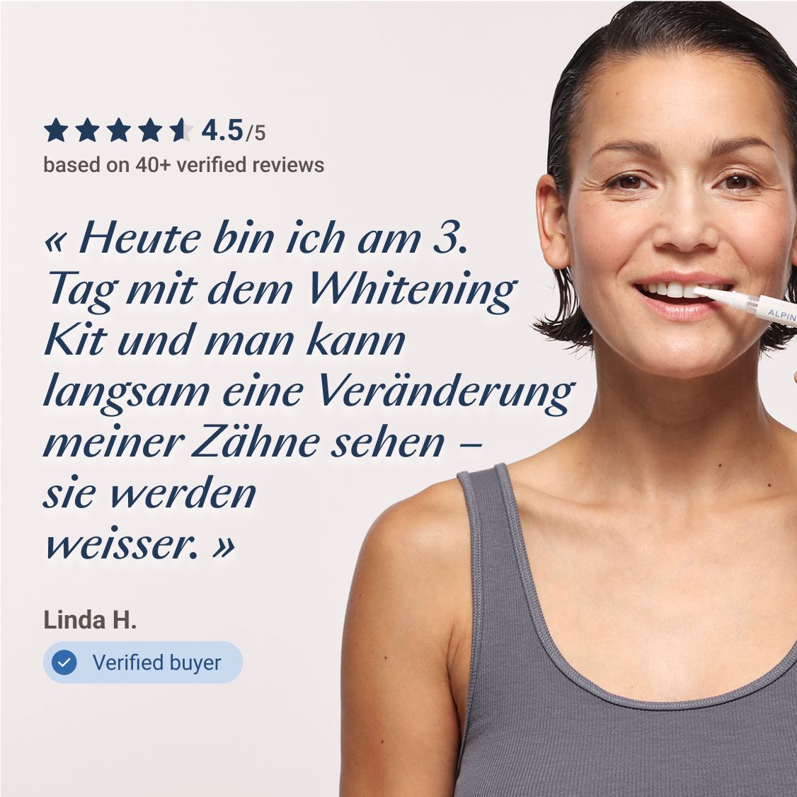 ALPINE WHITE Whitening Gel | Zahnaufhellungsgel
