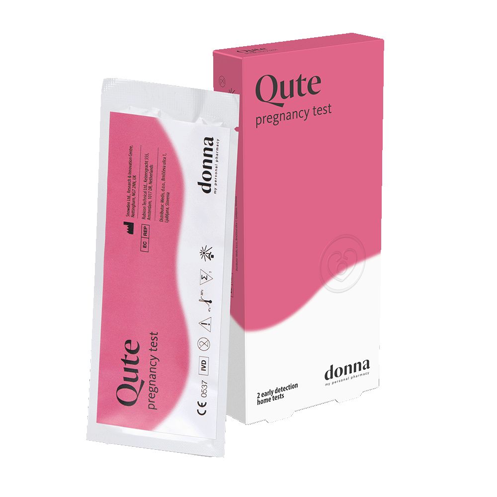 QUTE PREGNANCY TEST